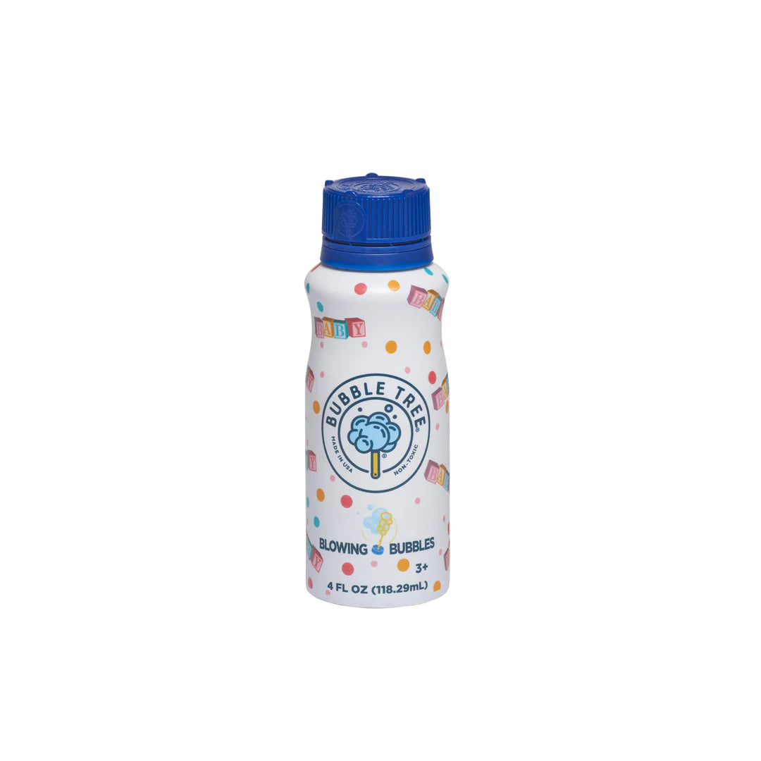 Bubble Tree Baby Shower & Reveal 4oz. Refillable Aluminum Bottle & Wand Set-Bubble Tree-Little Giant Kidz