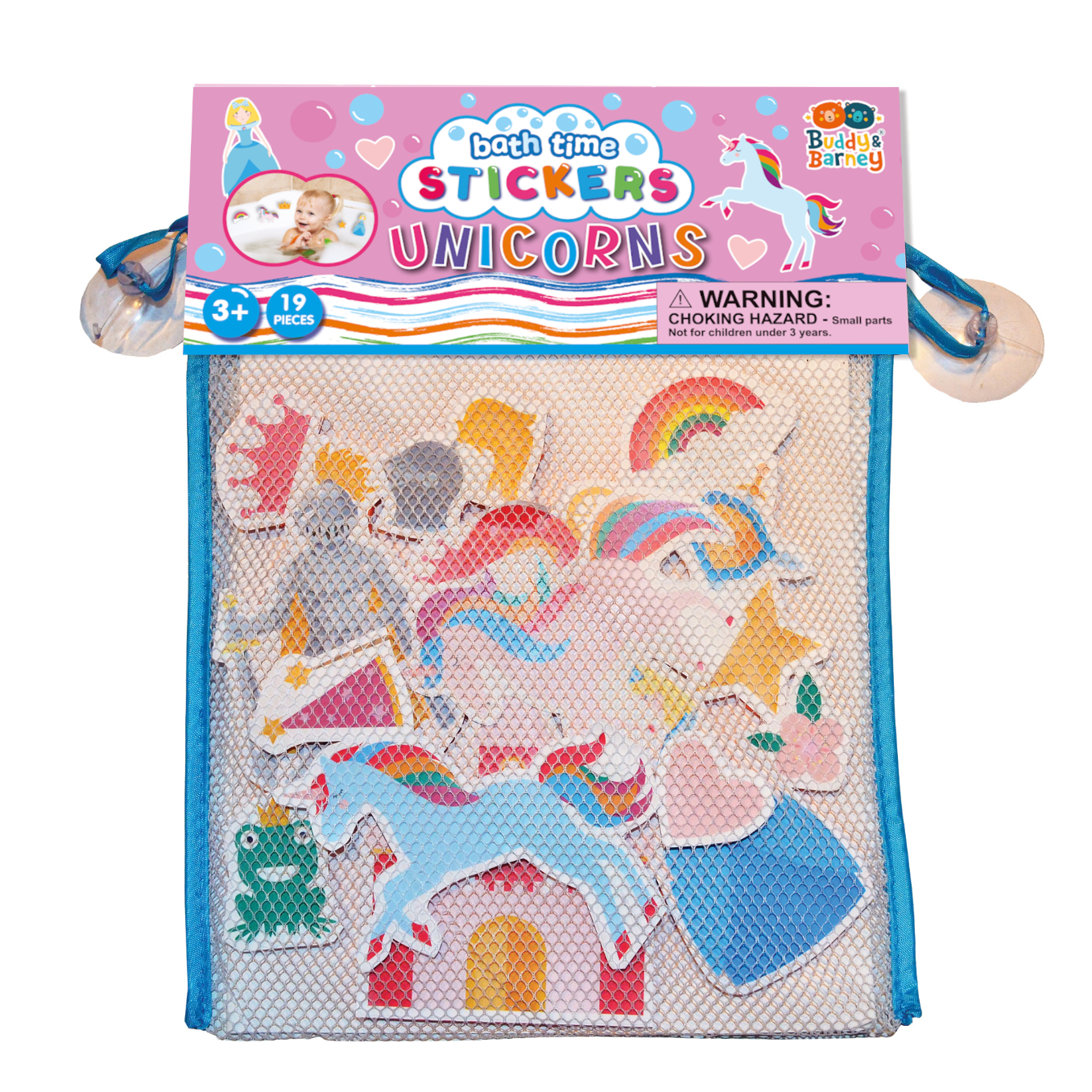 Buddy & Barney Bath Time Stickers - Fantasy World-Buddy & Barney-Little Giant Kidz