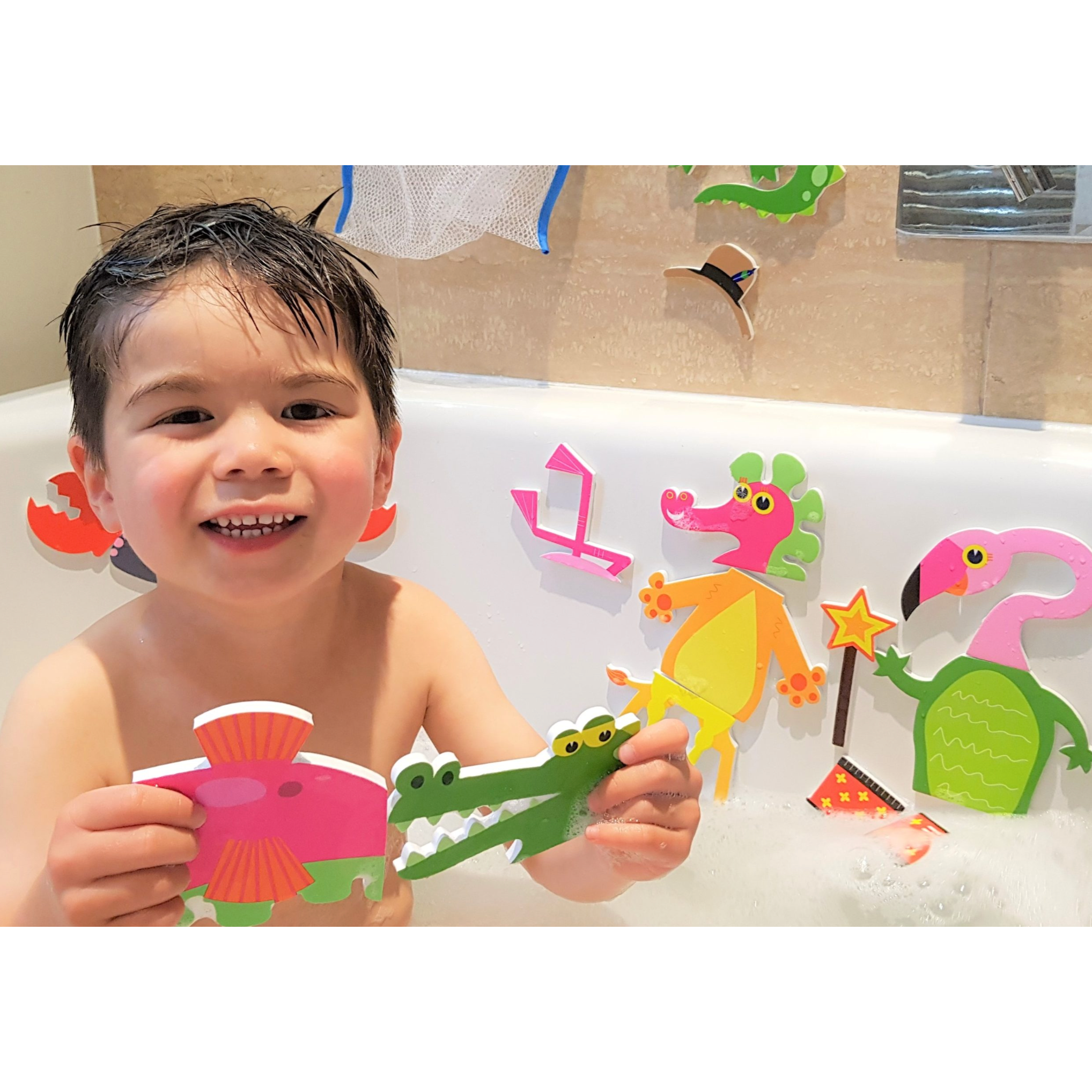 Buddy & Barney Bath Time Stickers - Weird and Wonderful Animals-Buddy & Barney-Little Giant Kidz