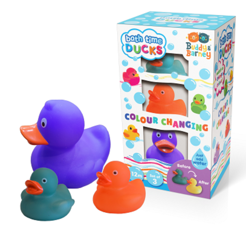 Buddy & Barney Color Changing Ducks-Buddy & Barney-Little Giant Kidz