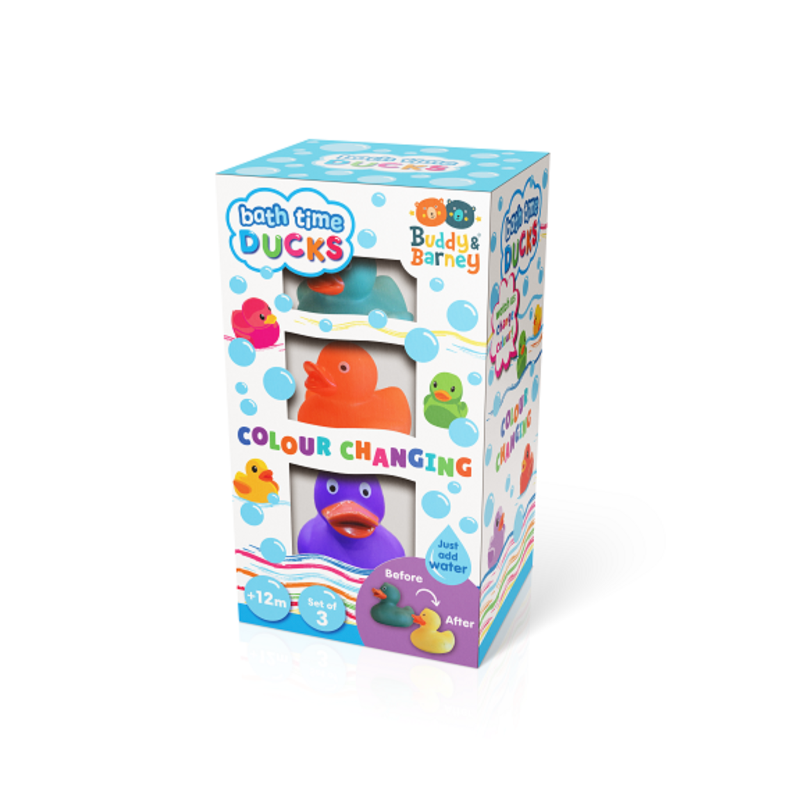 Buddy & Barney Color Changing Ducks-Buddy & Barney-Little Giant Kidz