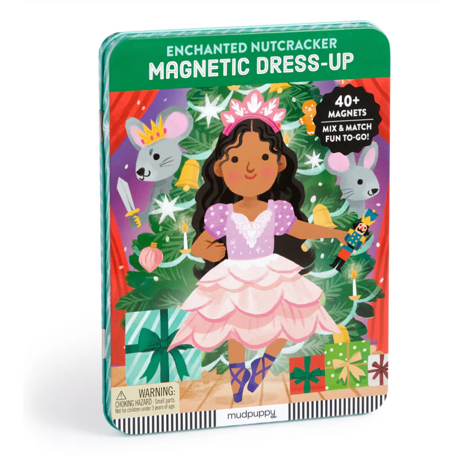 CHRONICLE BOOKS Magnet Tin Figure Enchanted Nutcracker-CHRONICLE BOOKS-Little Giant Kidz
