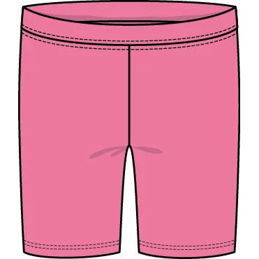 CR Kids Girls Bike Shorts - Pink-CR KIDS-Little Giant Kidz
