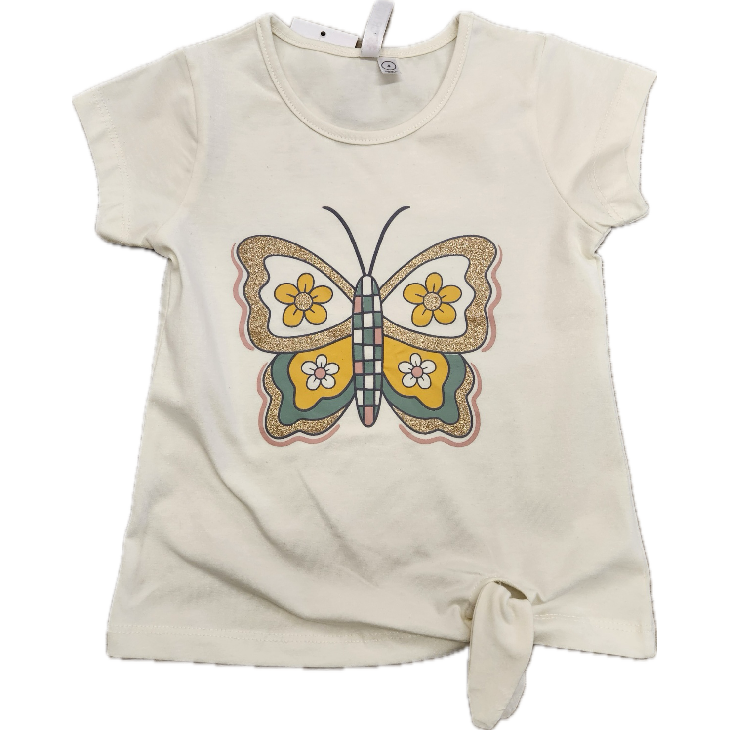 CR Sports Girls Front Tie Butterfly Top-CR SPORTS-Little Giant Kidz
