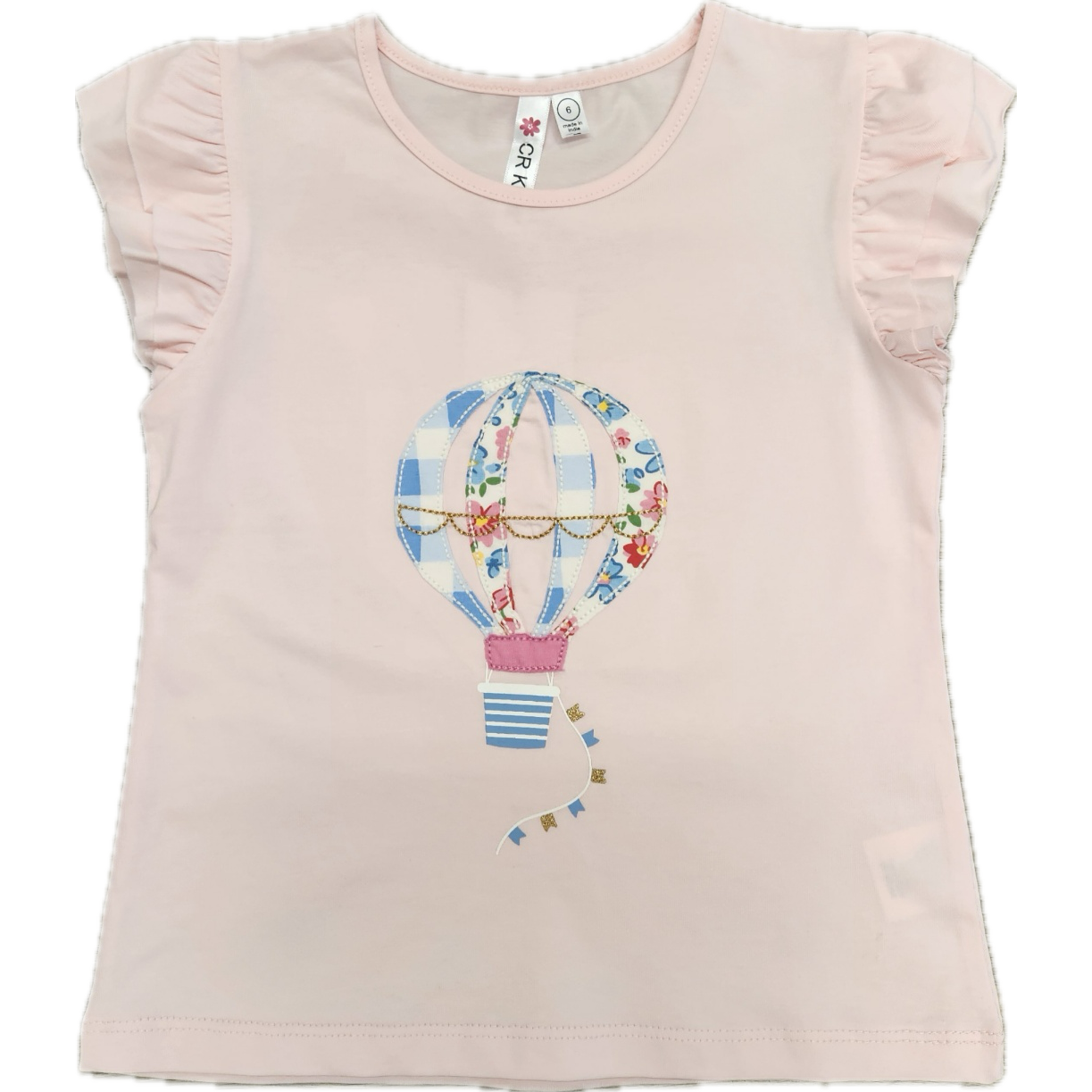 CR Sports Girls Hot Air Balloon Top-CR SPORTS-Little Giant Kidz