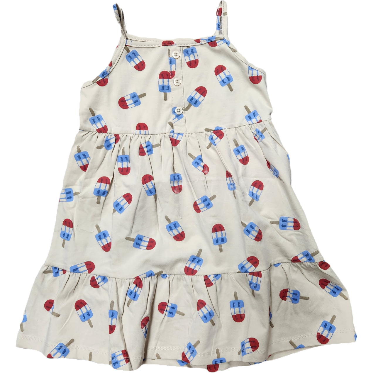 CR Sports Girls Popsicle 3 Tier Dress-CR SPORTS-Little Giant Kidz