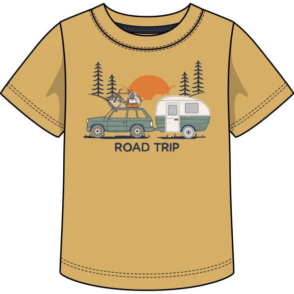 CR Sports Gold Road Trip Camper Tee-CR SPORTS-Little Giant Kidz