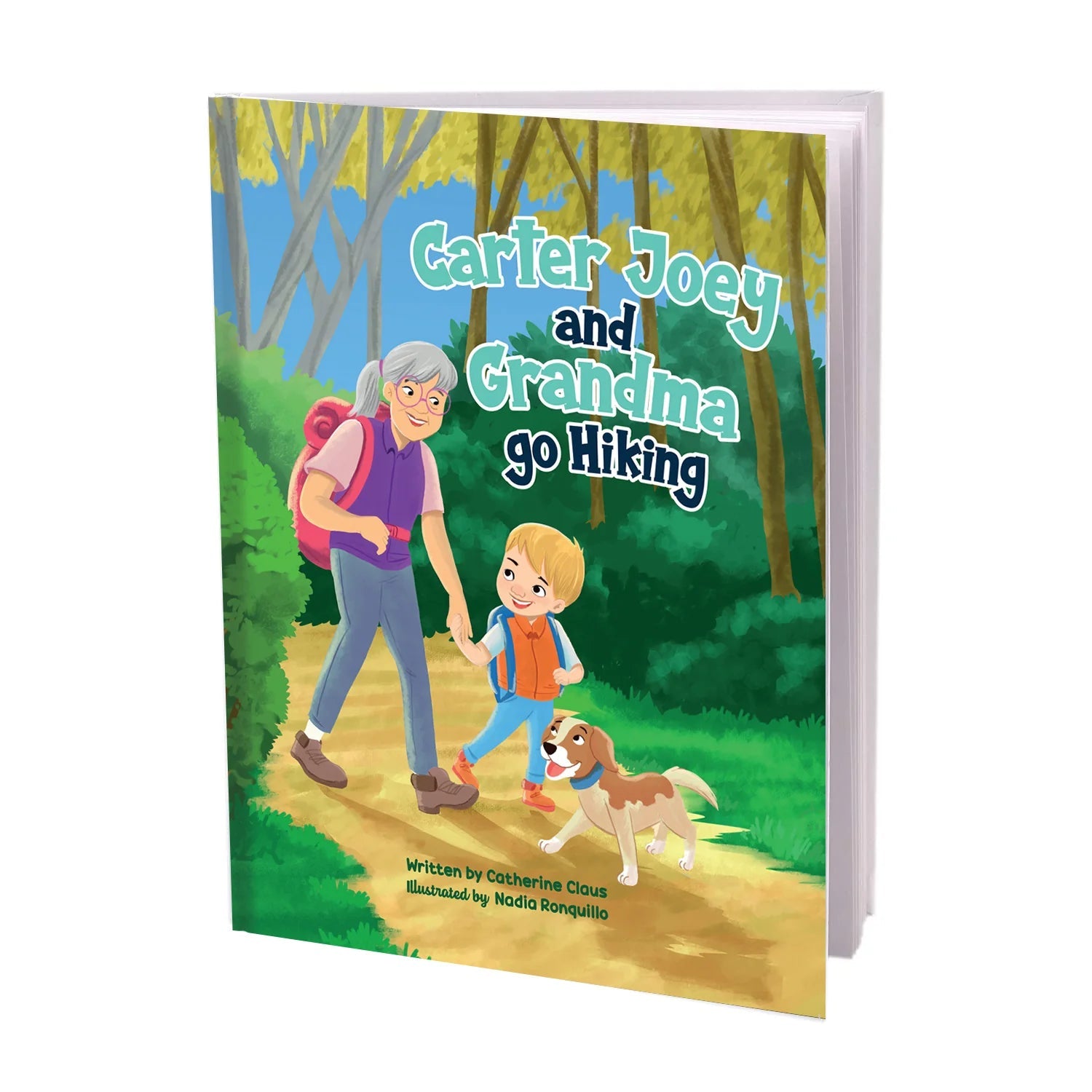 Carter Joey CJ and Grandma Go Hiking Book-CARTER JOEY-Little Giant Kidz