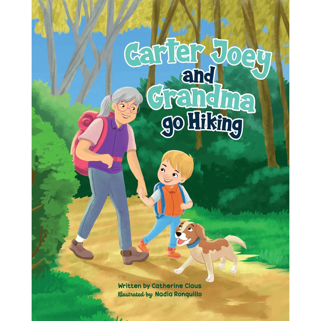 Carter Joey CJ and Grandma Go Hiking Book-CARTER JOEY-Little Giant Kidz