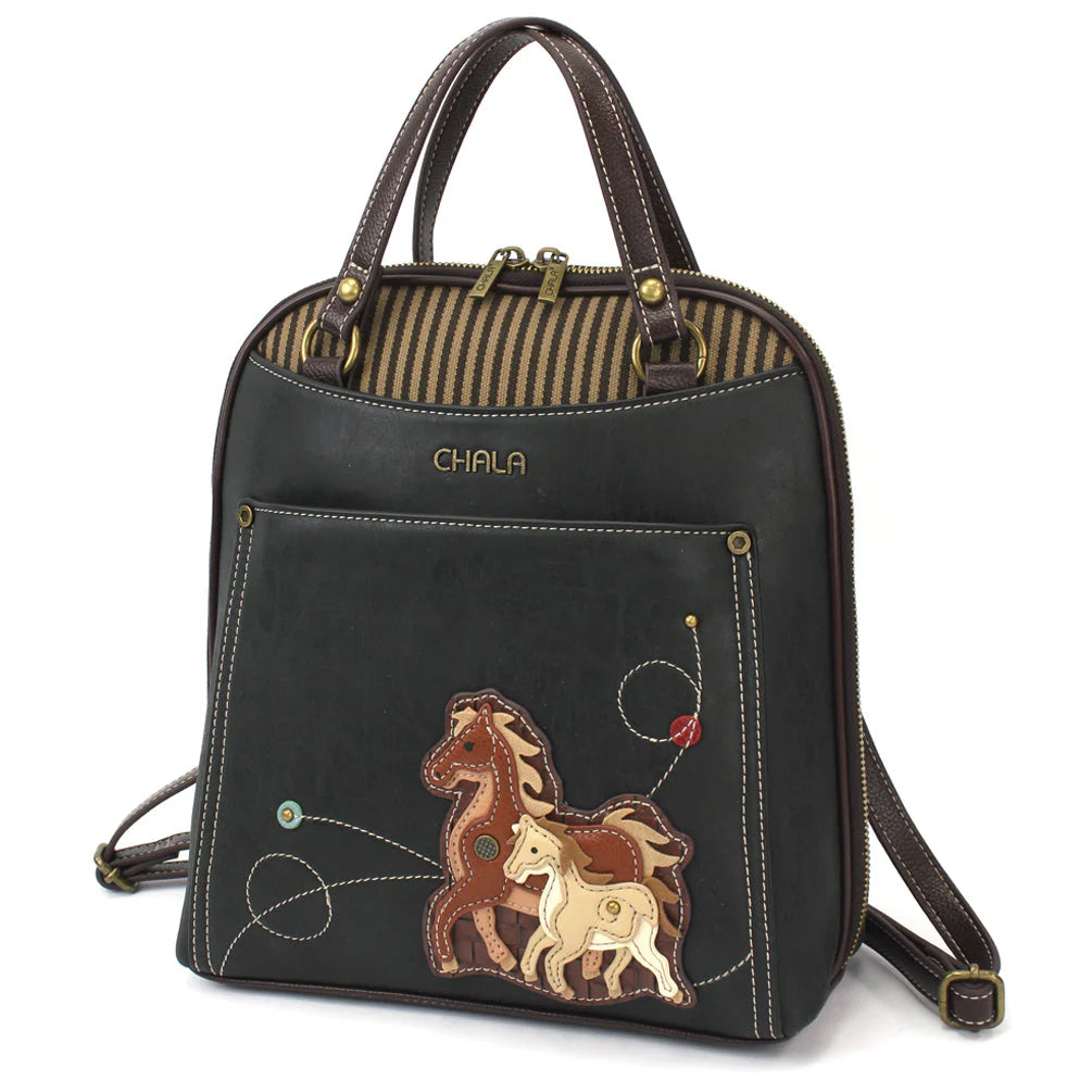 horse mini backpack Chala Convertible Backpack Purse
