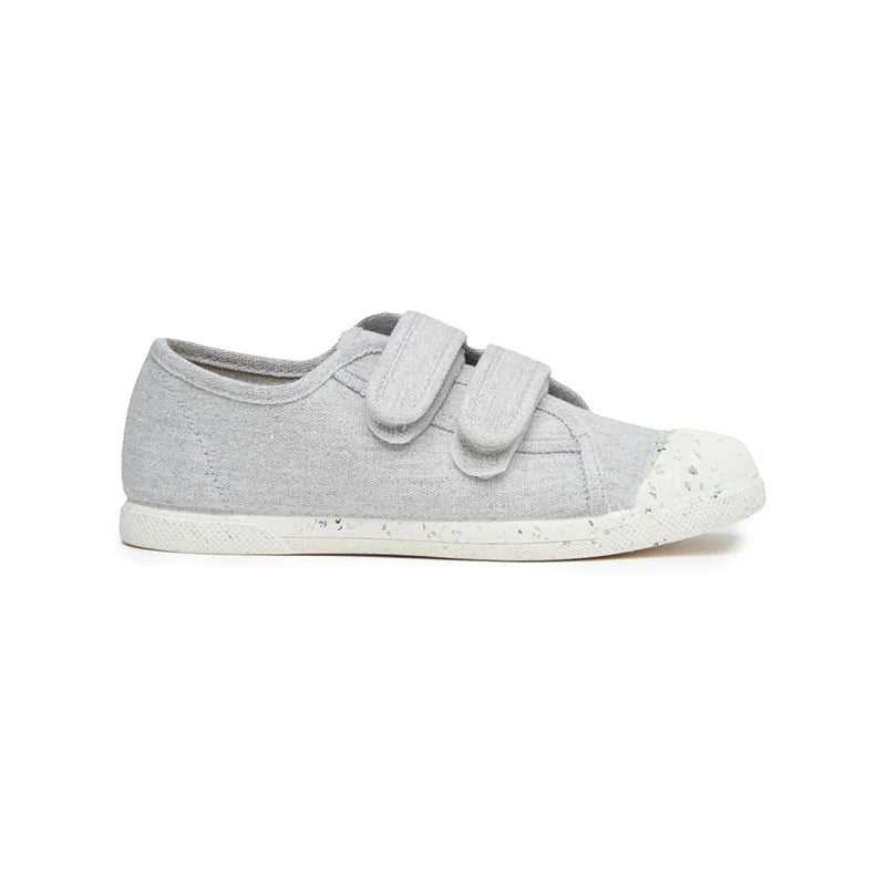 Children Chic ECO-Friendly Canvas Sneaker in Grey-Children Chic-Little Giant Kidz