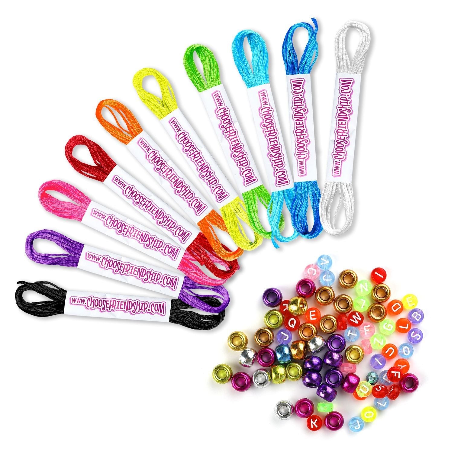 Choose Friendship My Friendship Bracelet Maker Expansion Pack - Be Bright-CHOOSE FRIENDSHIP-Little Giant Kidz