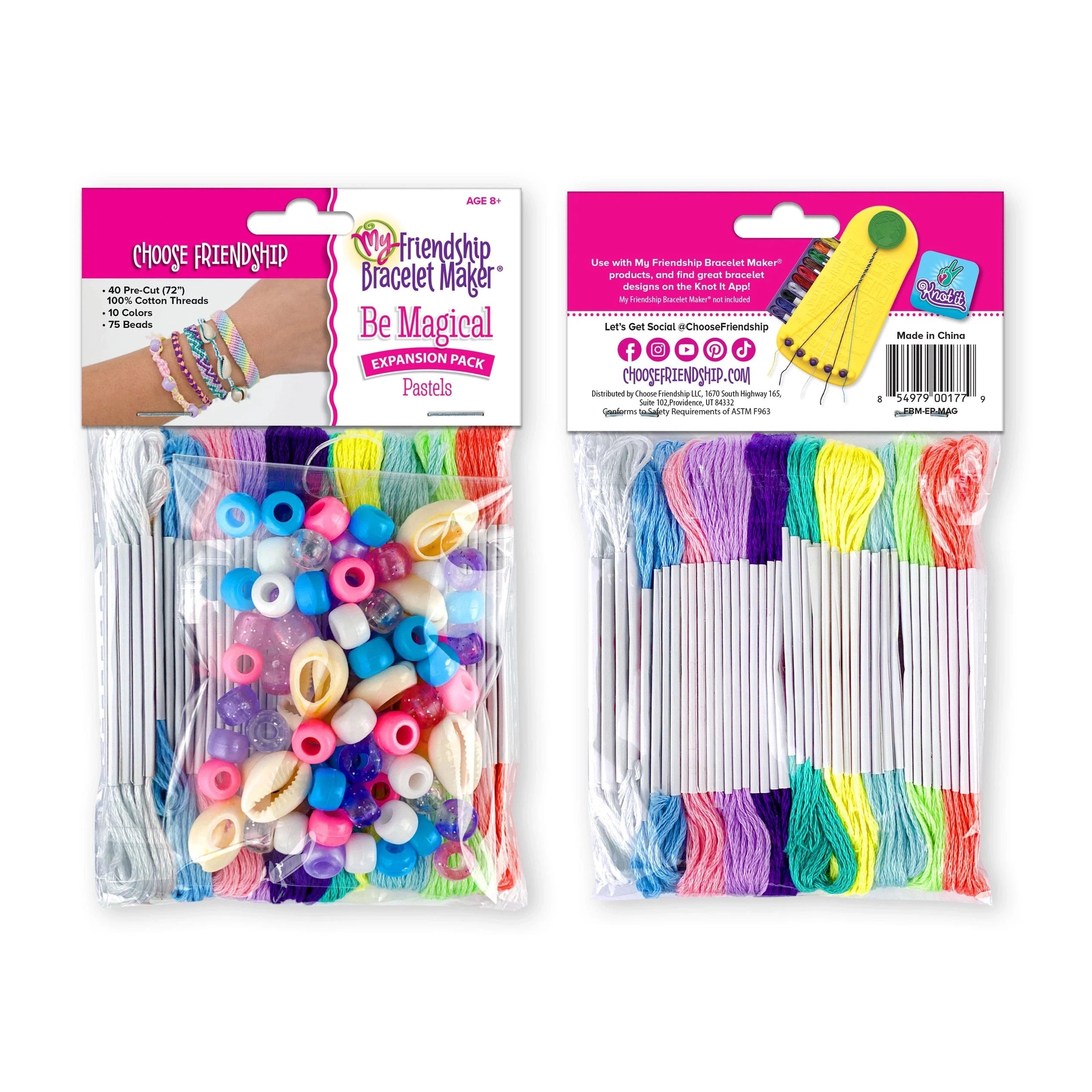Choose Friendship My Friendship Bracelet Maker Expansion Pack - Be Magical-CHOOSE FRIENDSHIP-Little Giant Kidz