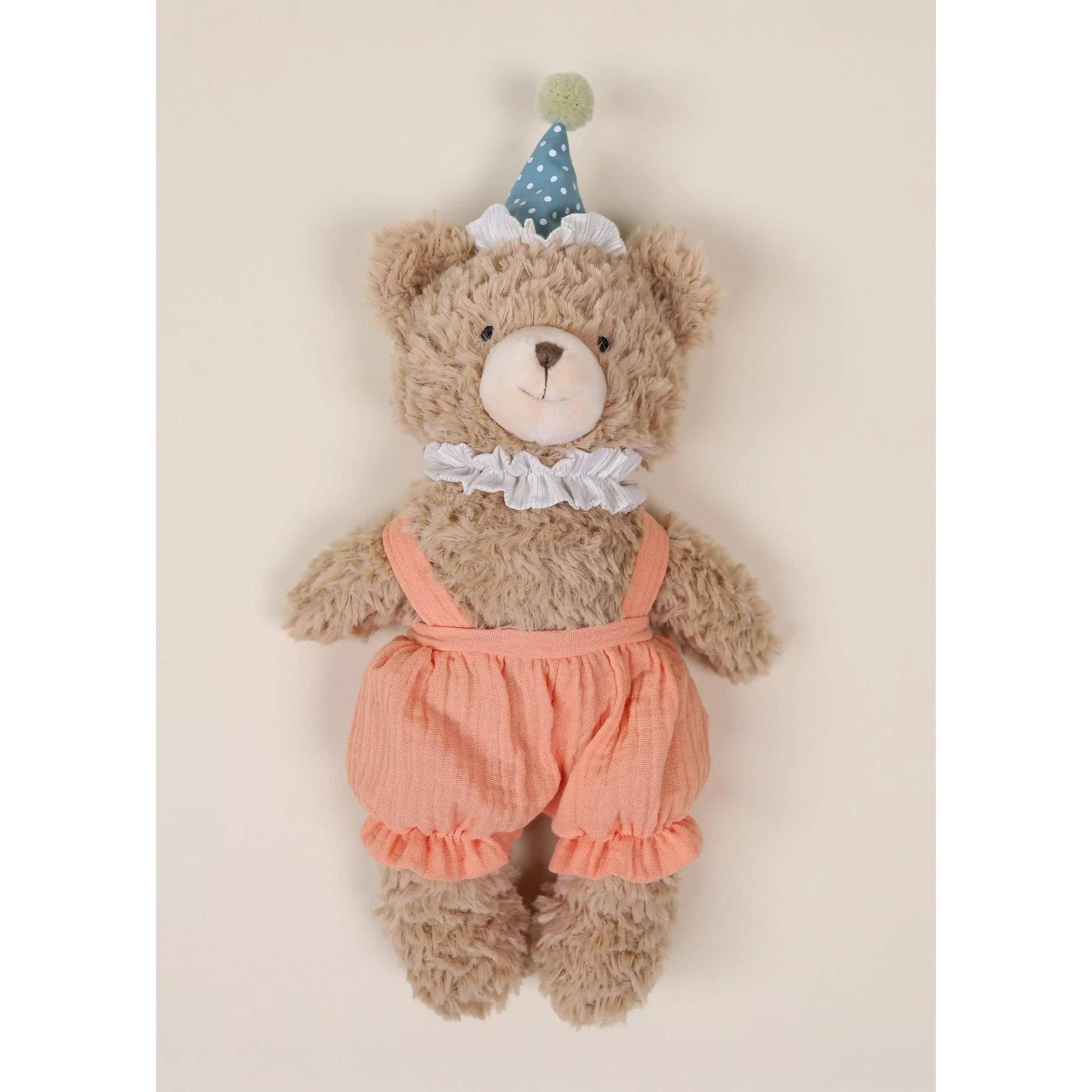 Coco Village - Bear Birthday Plush Toy-Coco Village-Little Giant Kidz