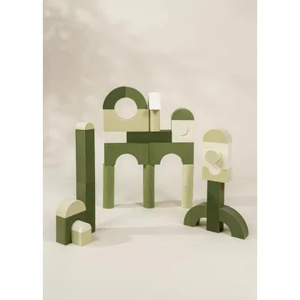 Coco Village EVA Foam Building Blocks Set- Medium 52PCs-Coco Village-Little Giant Kidz