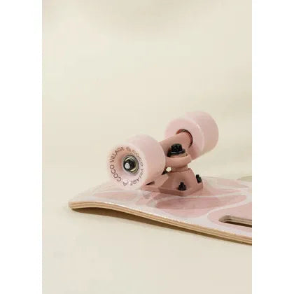 Coco Village Kids' Wooden Skateboard with Handle- Bloom-Coco Village-Little Giant Kidz