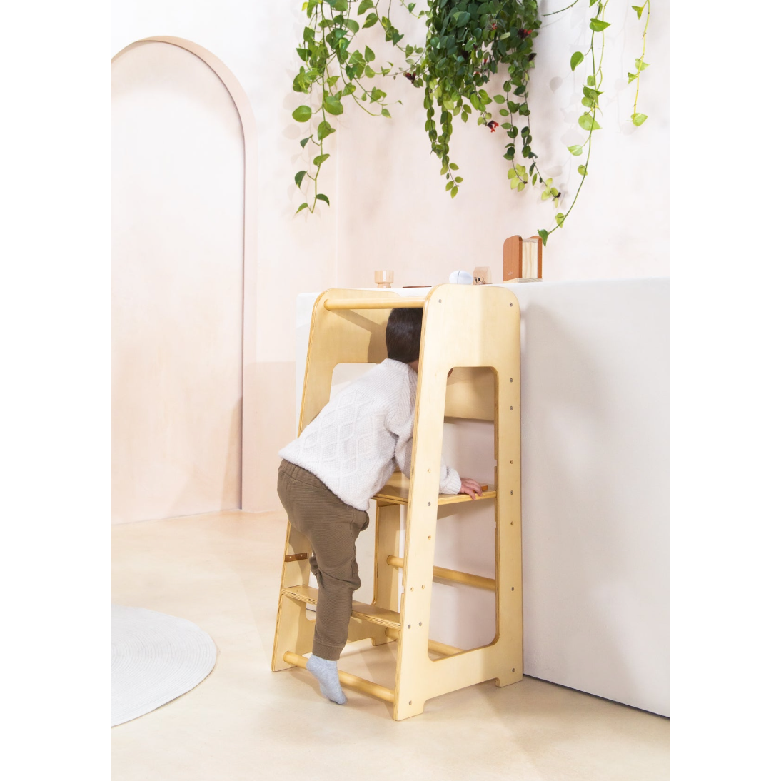 Coco Village - New Educational Tower - Natural Wood-Coco Village-Little Giant Kidz