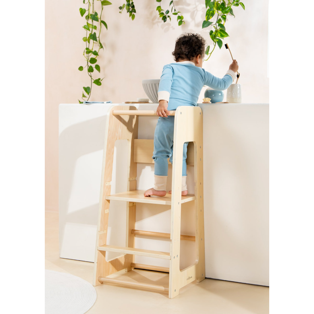 Coco Village - New Educational Tower - Natural Wood-Coco Village-Little Giant Kidz