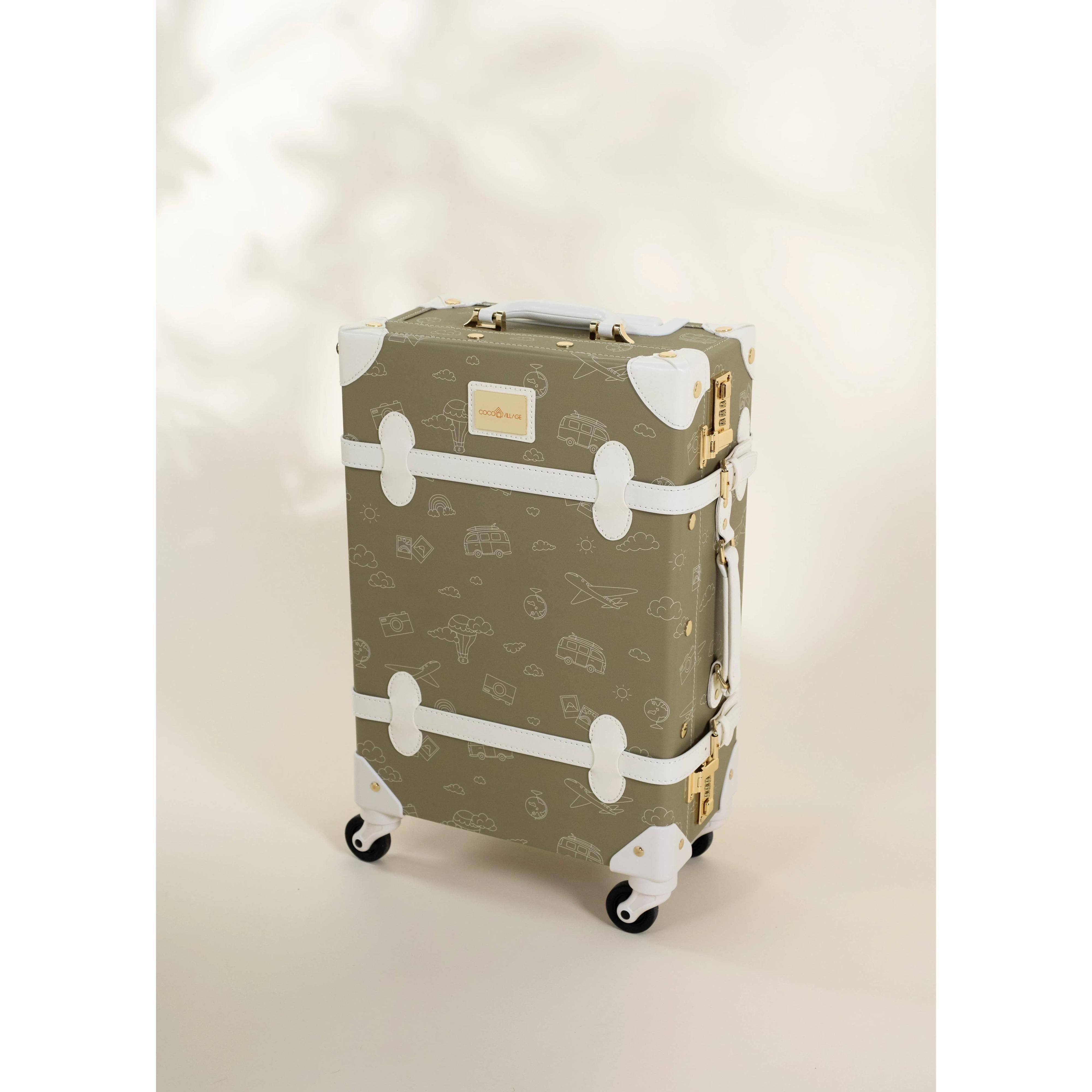 Coco Village - Vegan Leather Carry-On Suitcase - Travel-Coco Village-Little Giant Kidz
