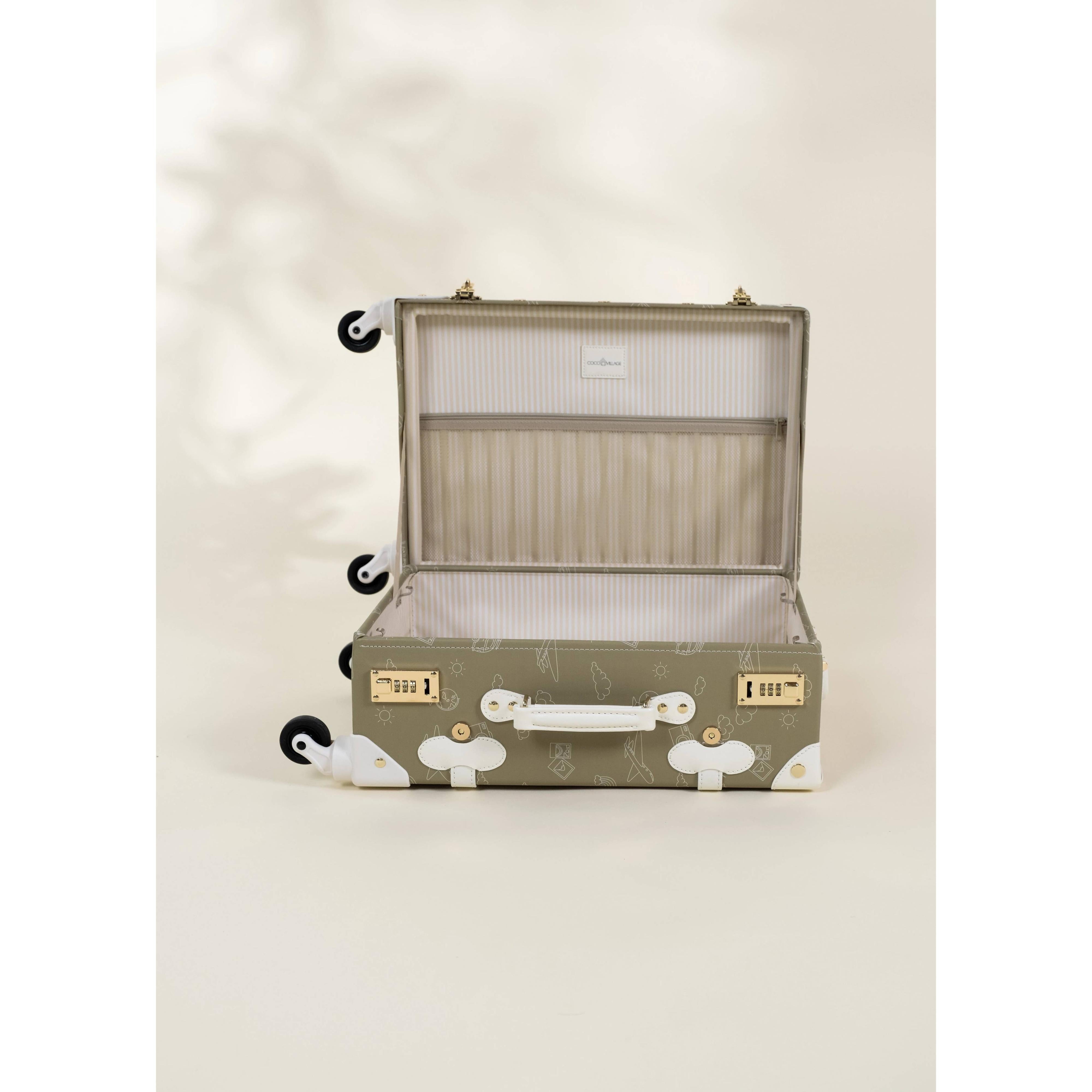 Coco Village - Vegan Leather Carry-On Suitcase - Travel-Coco Village-Little Giant Kidz