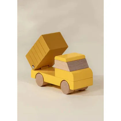 Coco Village Wooden Construction Vehicle- Dump Truck-Coco Village-Little Giant Kidz