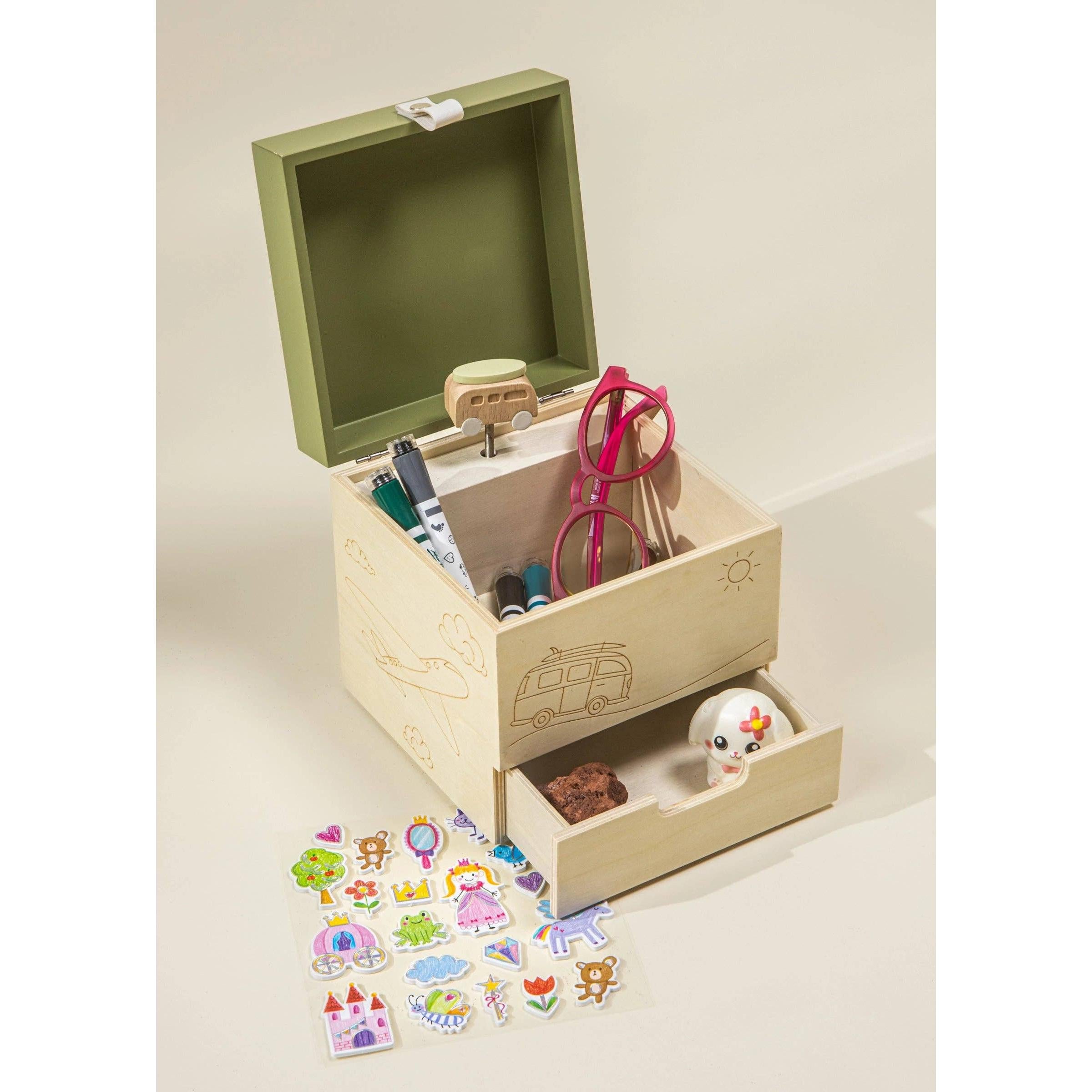 Coco Village - Wooden Musical Souvenir Box - Travel-Coco Village-Little Giant Kidz