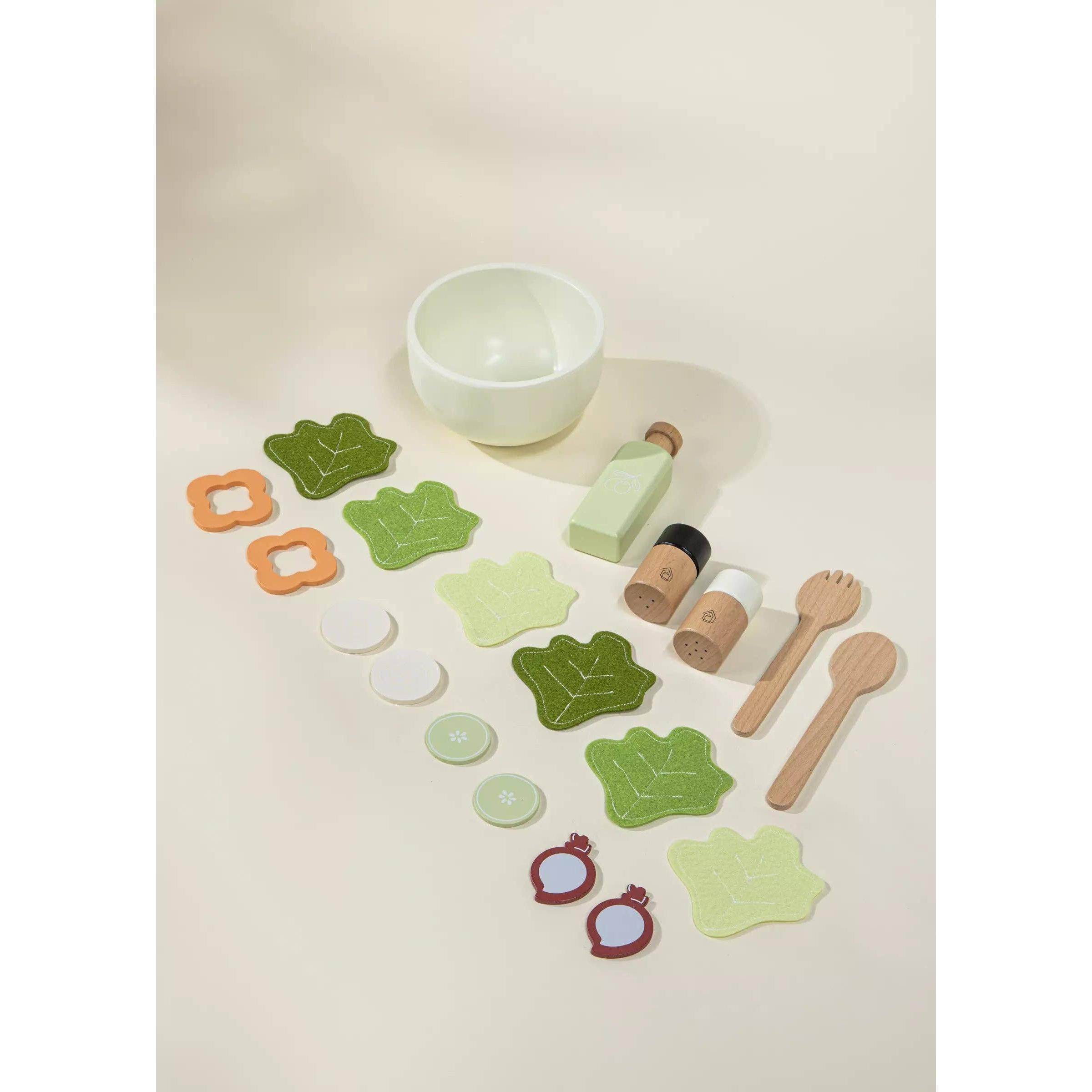 Coco Village - Wooden Salad Playset-Coco Village-Little Giant Kidz