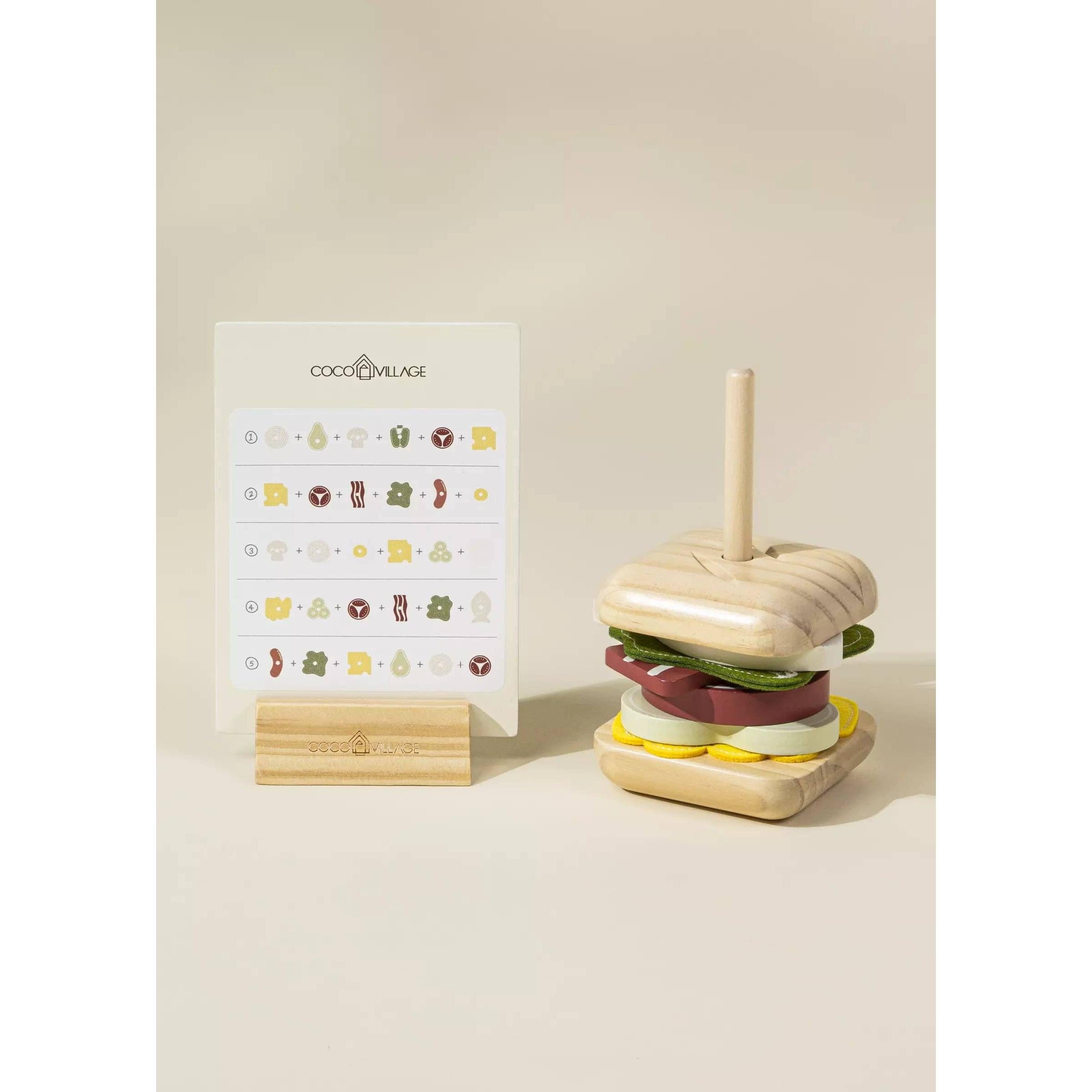 Coco Village - Wooden Stackable Sandwich-Coco Village-Little Giant Kidz