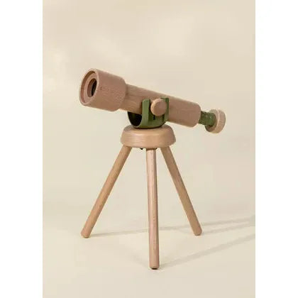 Coco Village Wooden Tripoc Telescope- 15X Zoom-Coco Village-Little Giant Kidz