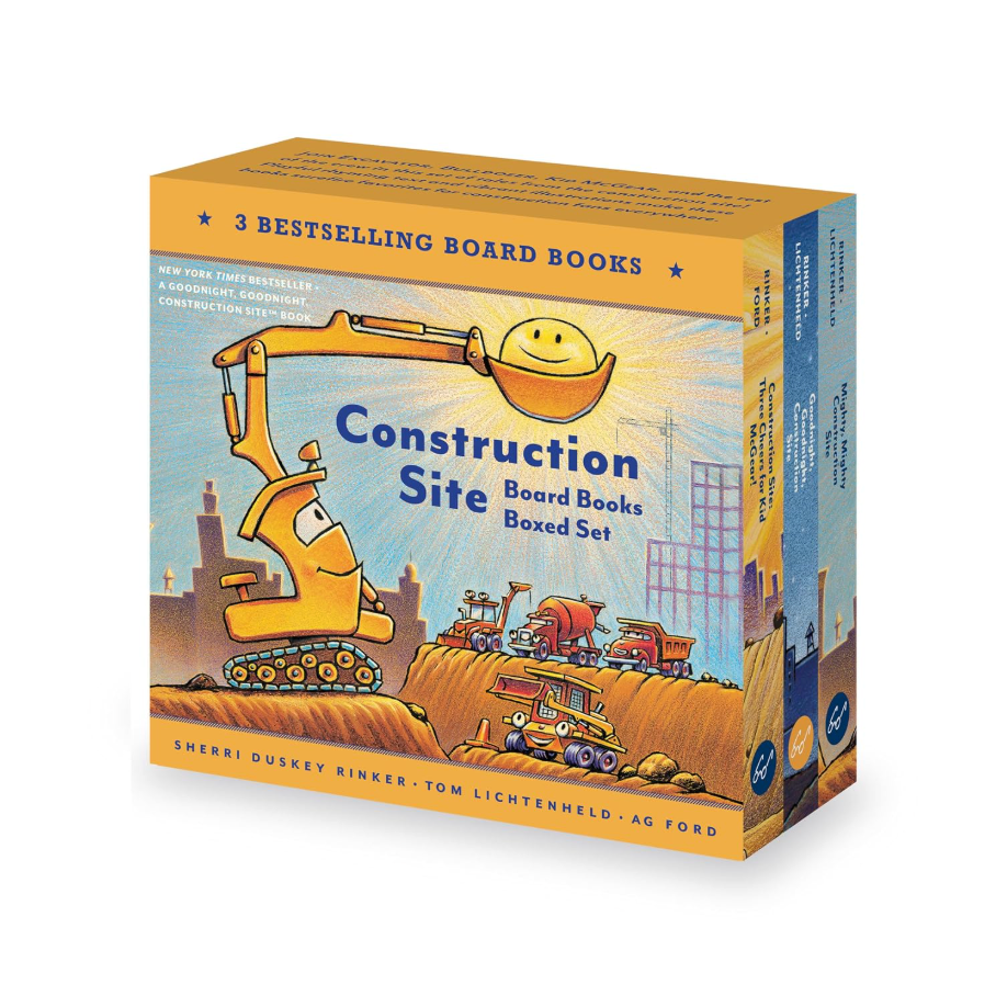 Construction Site Board Book Set-Rinker-Little Giant Kidz