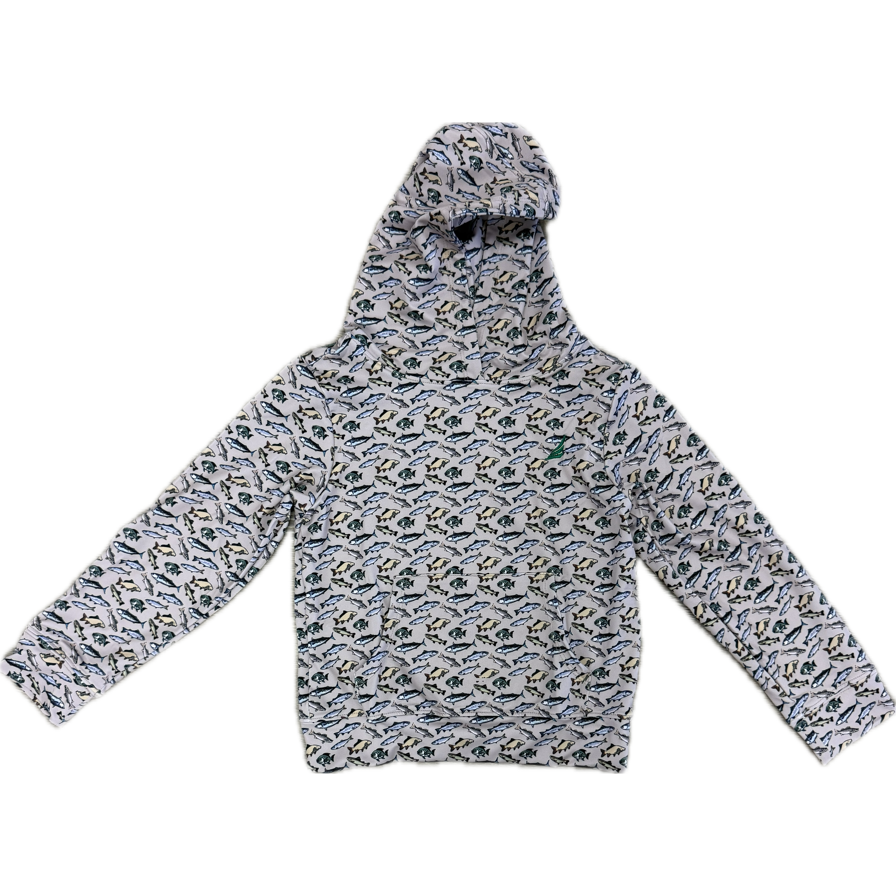 Coolybri Performance Hoodie- Ryder Fish Print-Coolybri-Little Giant Kidz
