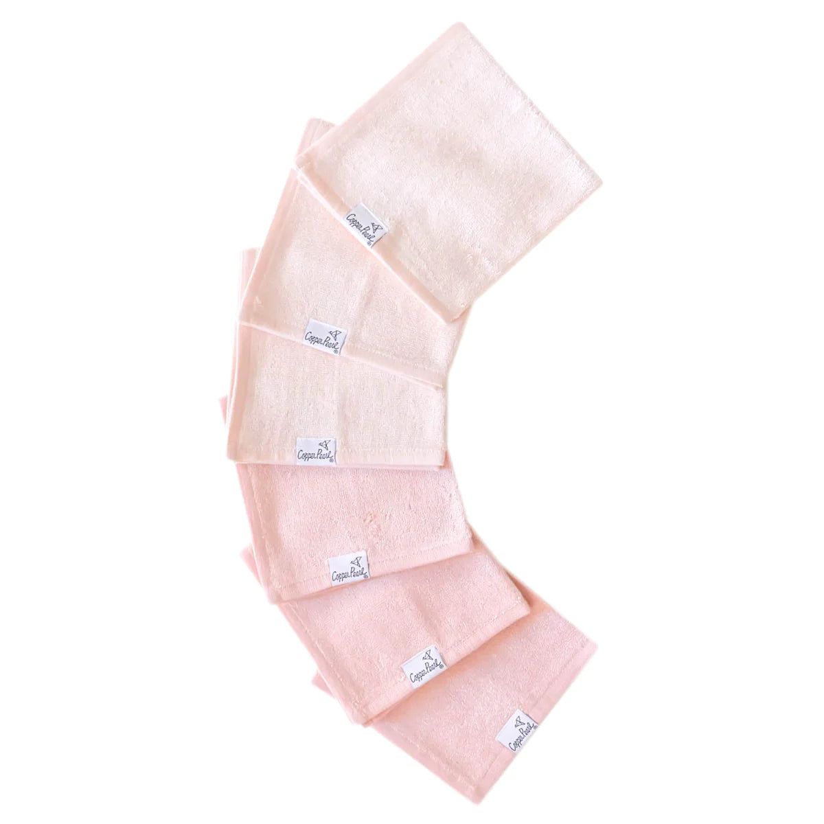 Copper Pearl Cora Washcloths (6-pack)-COPPER PEARL-Little Giant Kidz