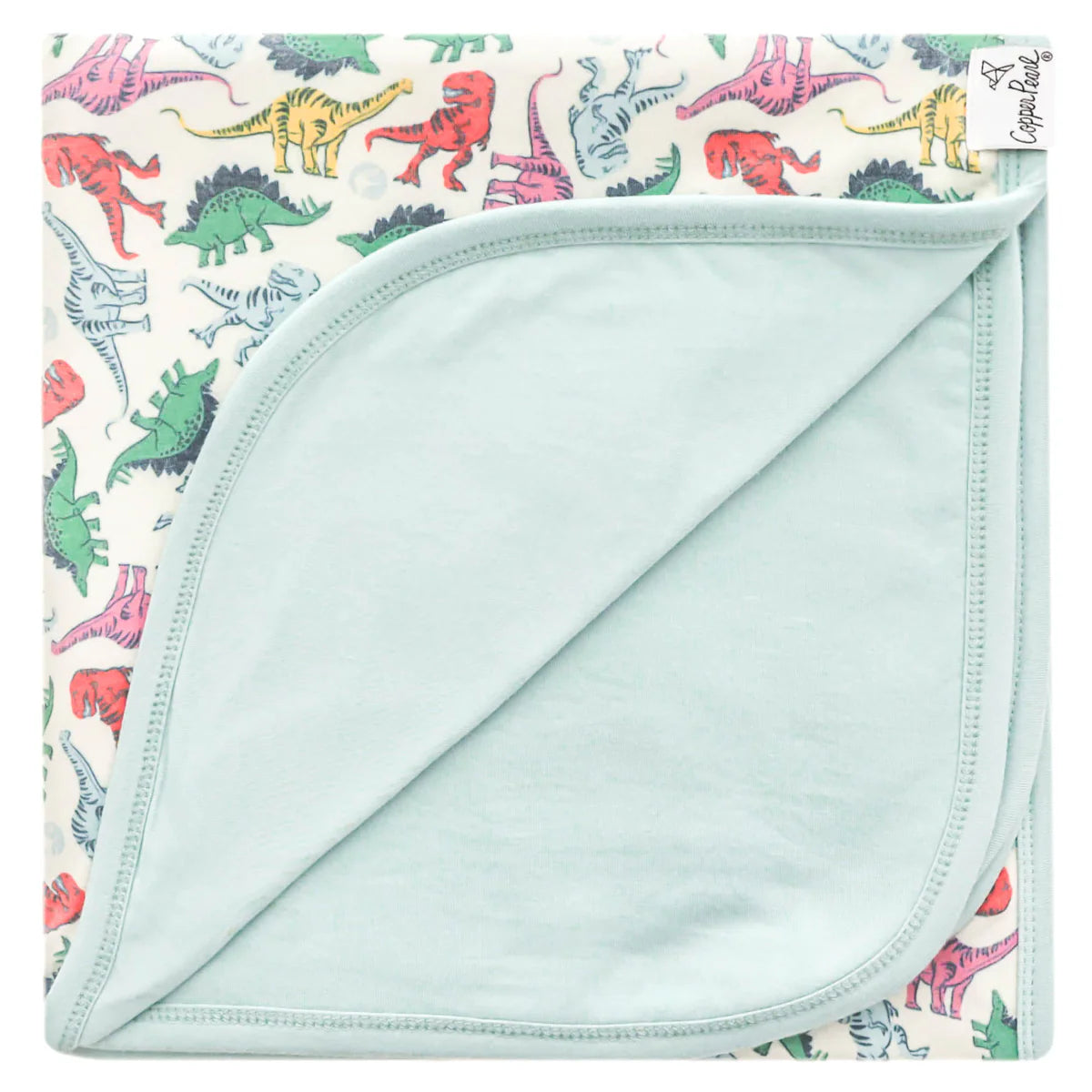 Copper Pearl Dinosaurs of Jurassic Park 3Layer Stretchy Quilt