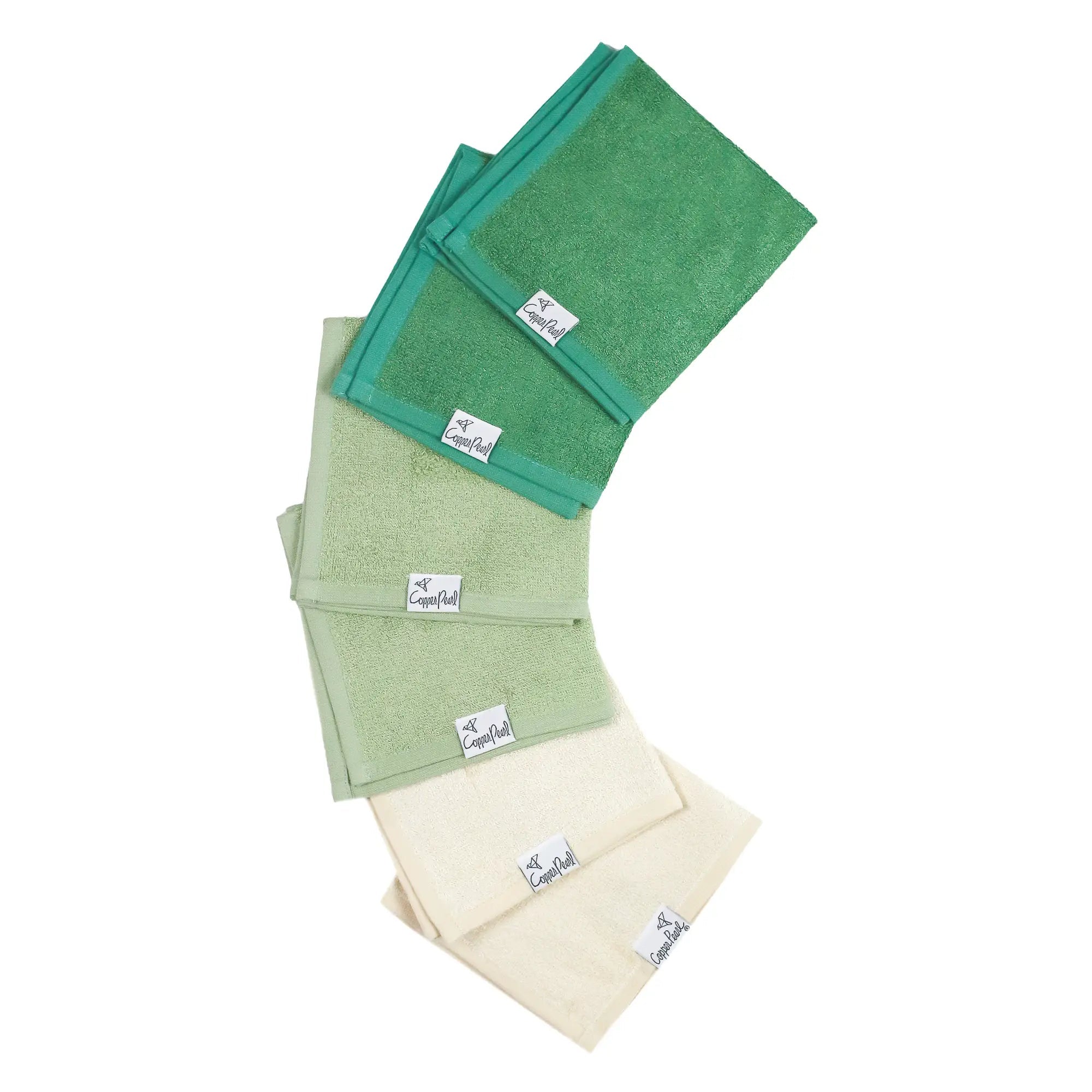 Copper Pearl Haven Washcloths (6-pack)-COPPER PEARL-Little Giant Kidz
