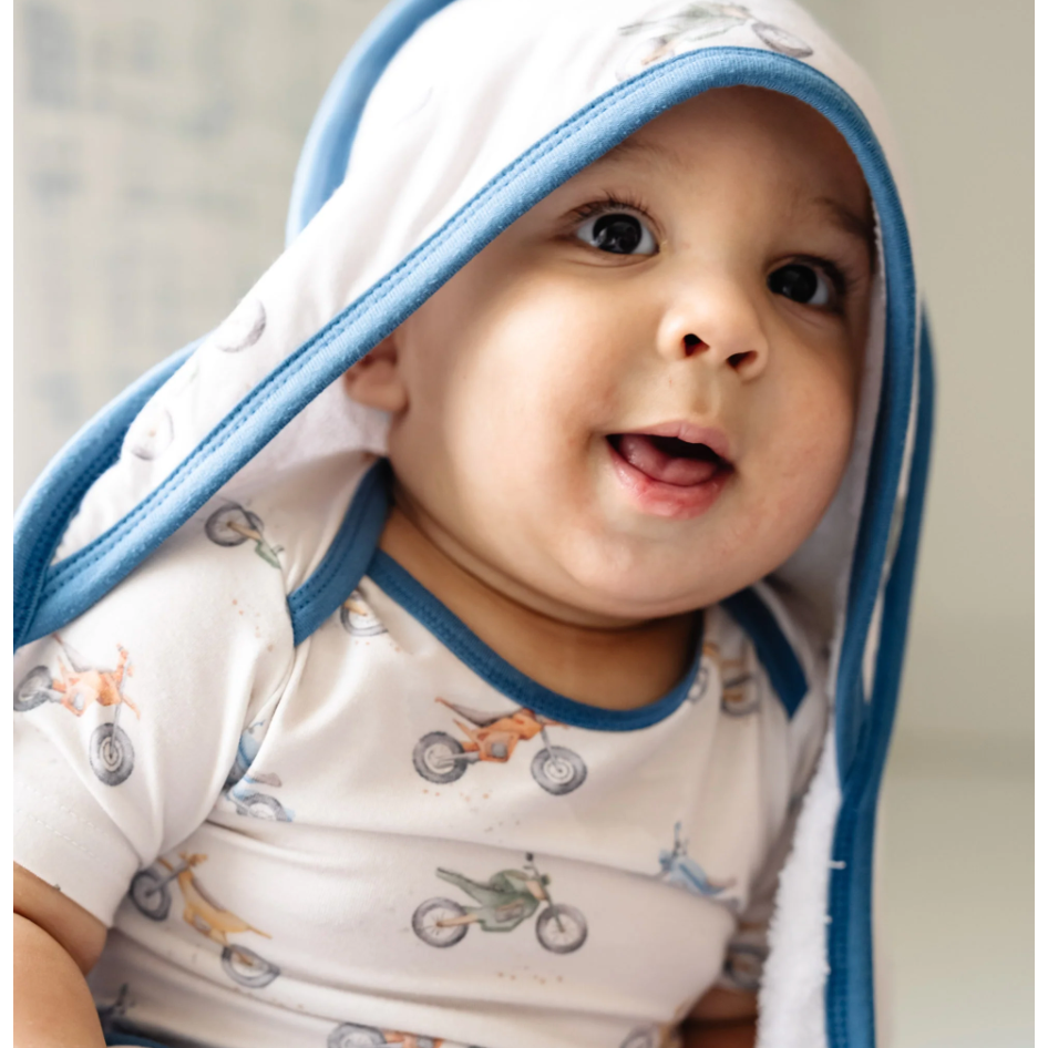 Copper Pearl Ryder Premium Knit Hooded Towel-COPPER PEARL-Little Giant Kidz