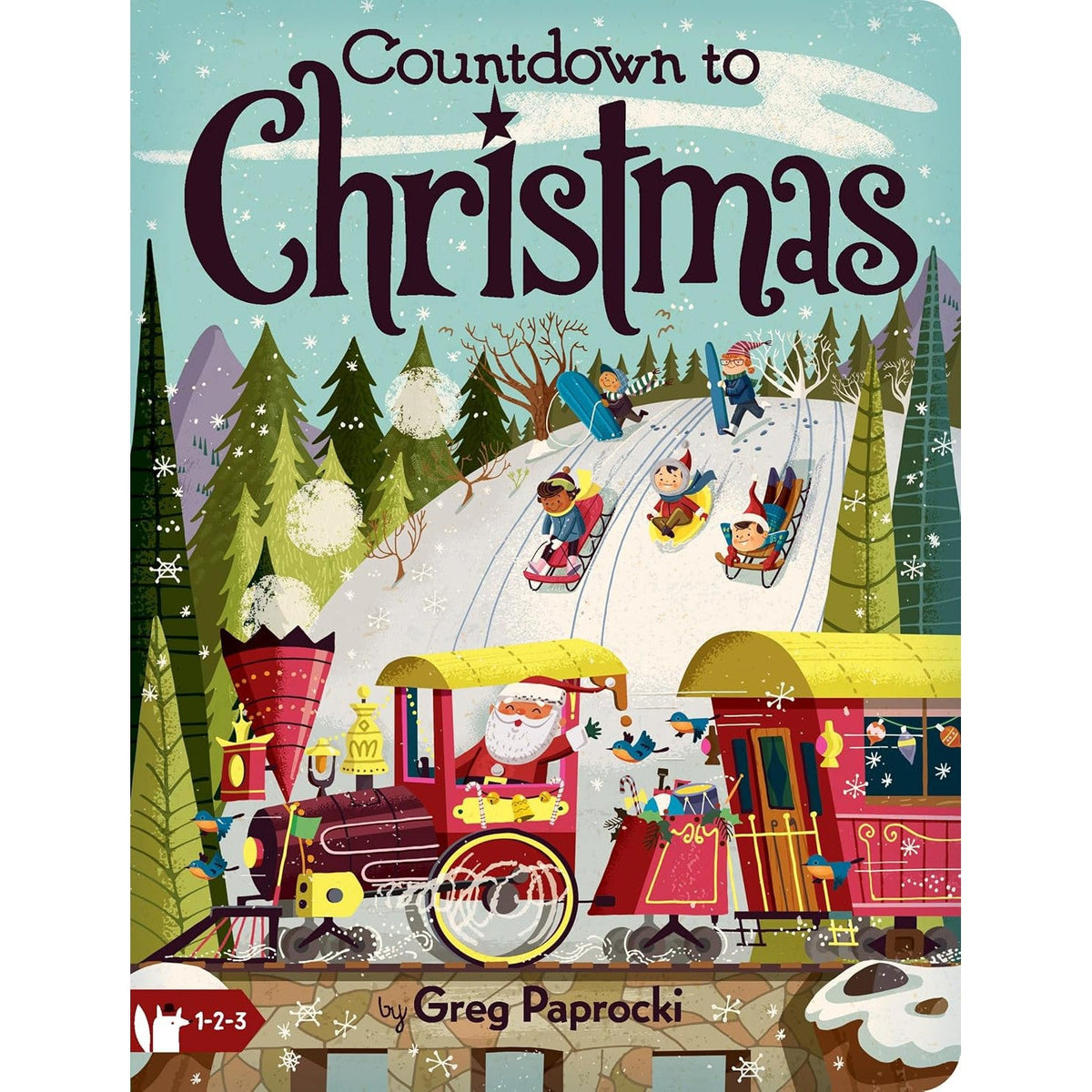 Countdown To Christmas (Board Book)-GIBBS SMITH-Little Giant Kidz