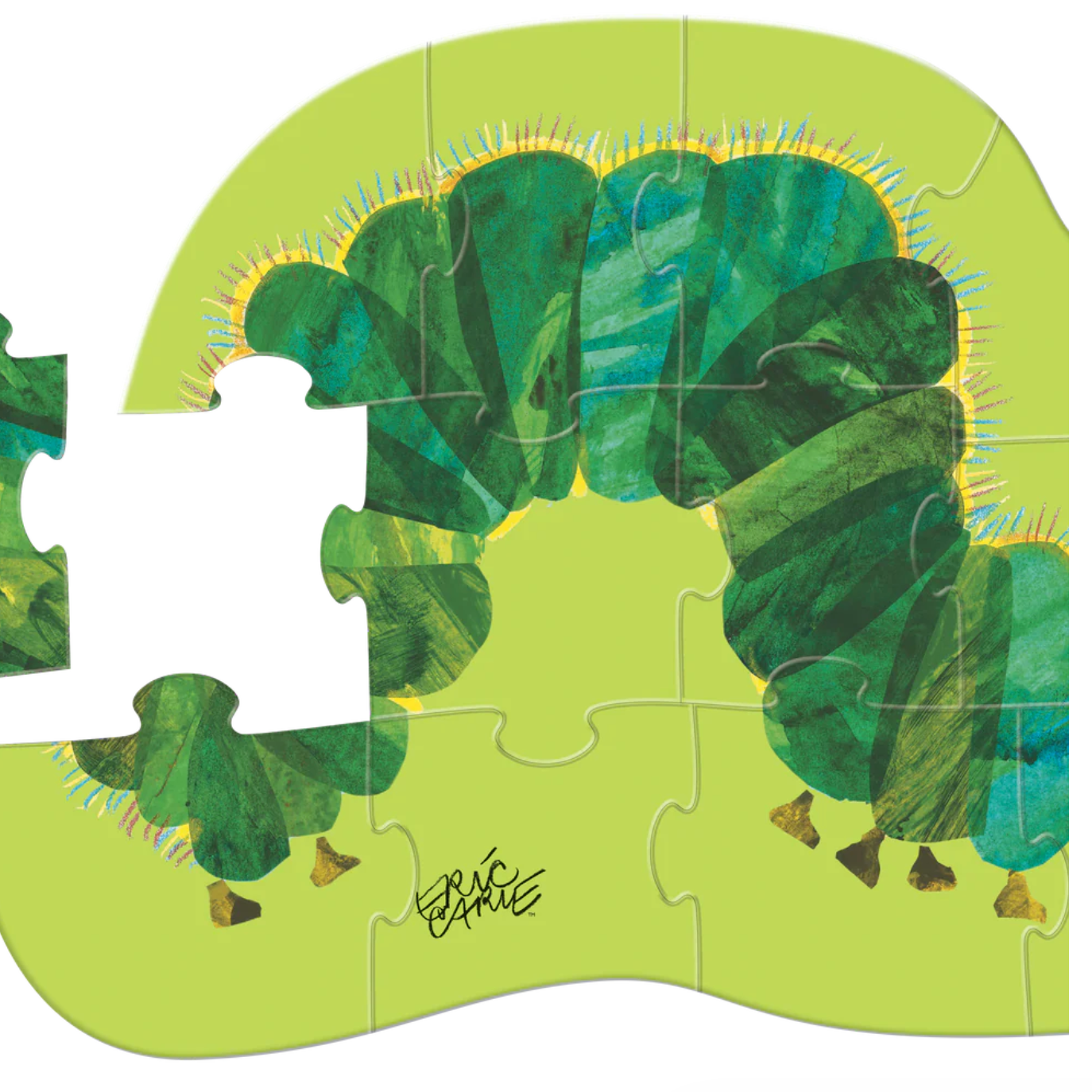 Crocodile Creek 12-pc Shaped Box Puzzle/Very Hungry Caterpillar-Crocodile Creek-Little Giant Kidz