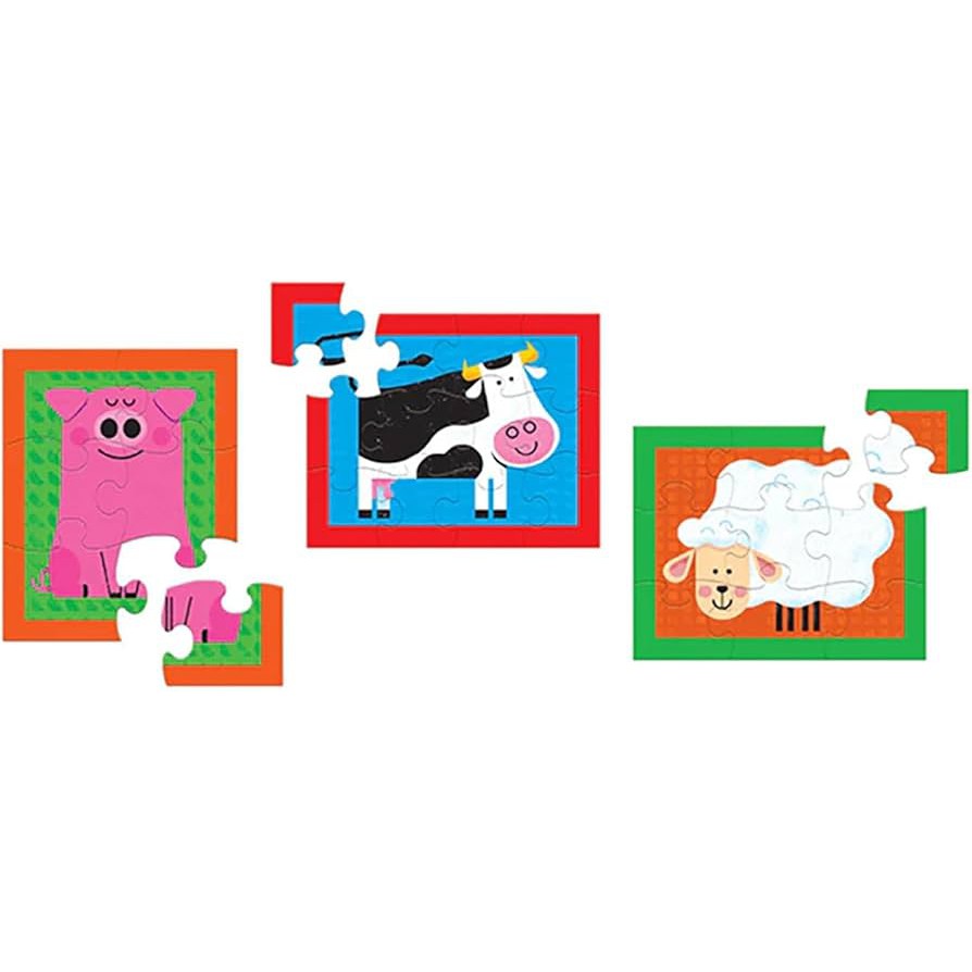 Crocodile Creek My First Puzzles - Barnyard-Crocodile Creek-Little Giant Kidz