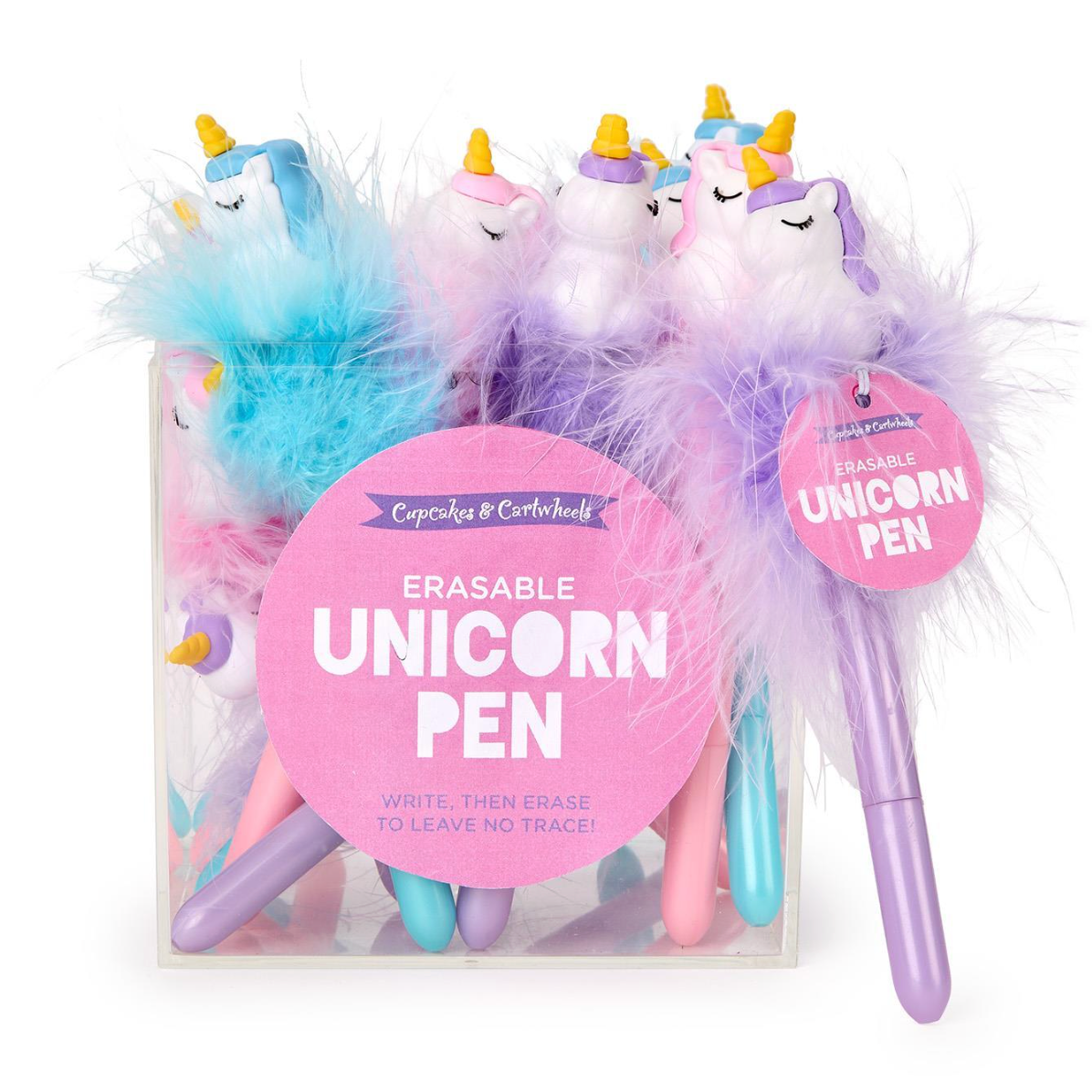 Cupcake & Cartwheels Erasable Unicorn Pen-CUPCAKES & CARTWHEELS-Little Giant Kidz