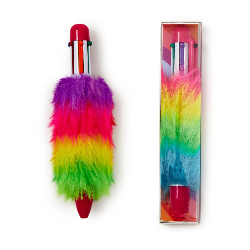 Cupcake & Cartwheels Rainbow Fuzzies Pen-CUPCAKES & CARTWHEELS-Little Giant Kidz