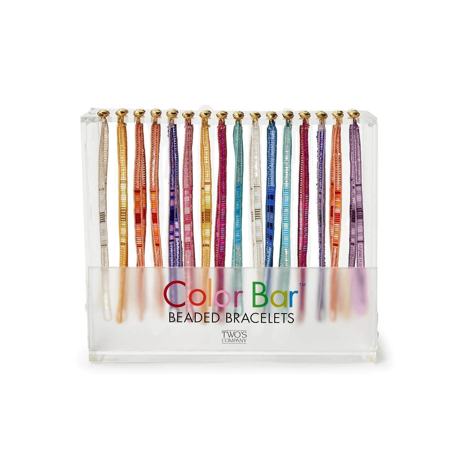 Cupcakes & Cartwheels Color Bar Seed & Bugle Seed Bracelet-CUPCAKES & CARTWHEELS-Little Giant Kidz