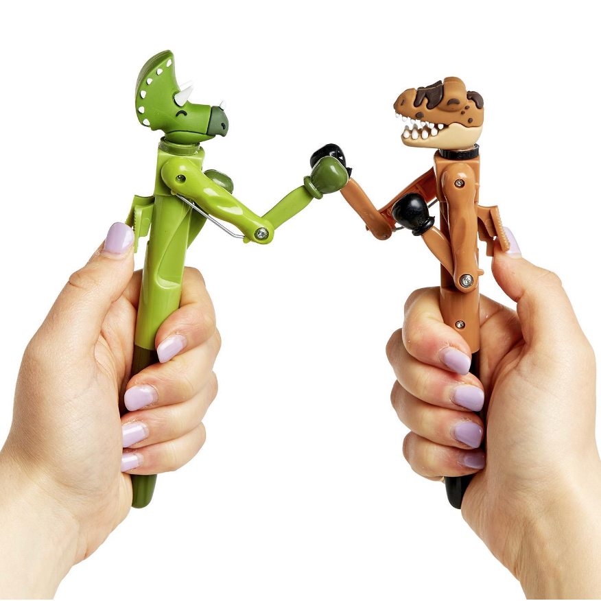 Cupcakes & Cartwheels Dinosaur Boxing Dinosaur Pen - Assorted-CUPCAKES & CARTWHEELS-Little Giant Kidz