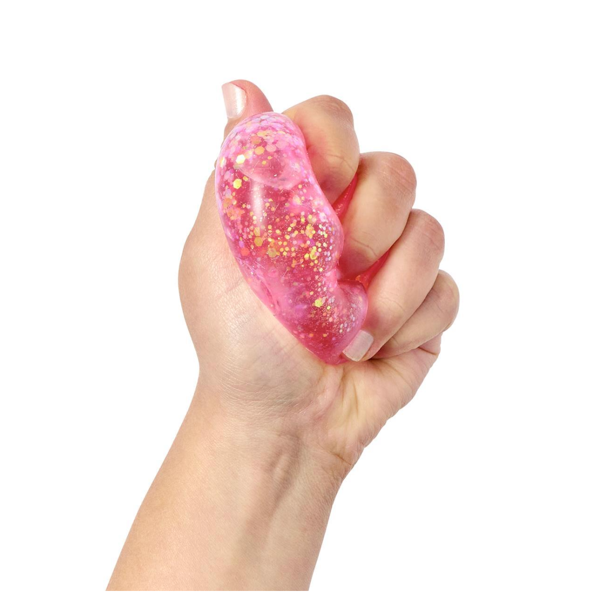 Cupcakes & Cartwheels Glitter Squishy Heart-CUPCAKES & CARTWHEELS-Little Giant Kidz