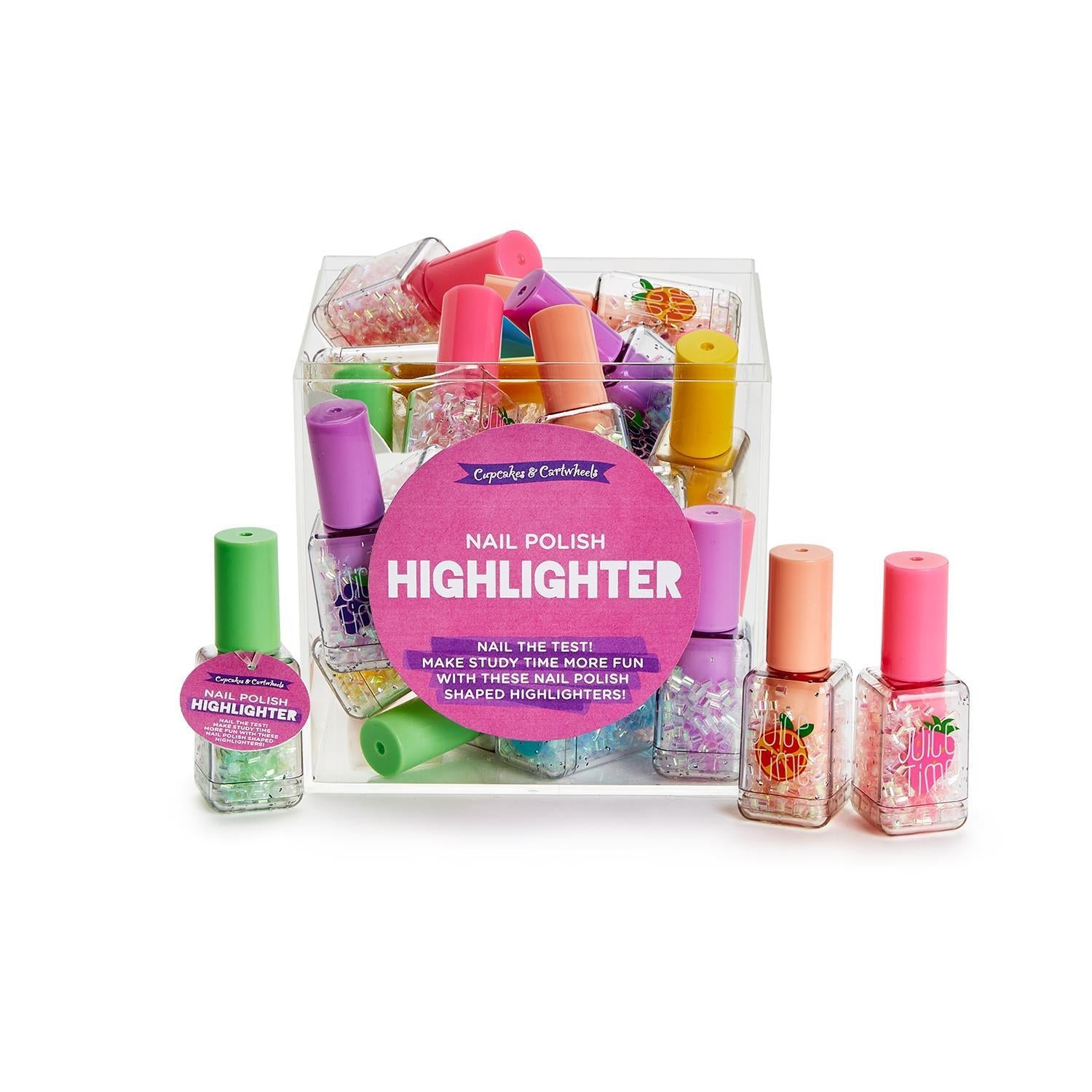 Cupcakes & Cartwheels Nail Polish Highlighter-CUPCAKES & CARTWHEELS-Little Giant Kidz
