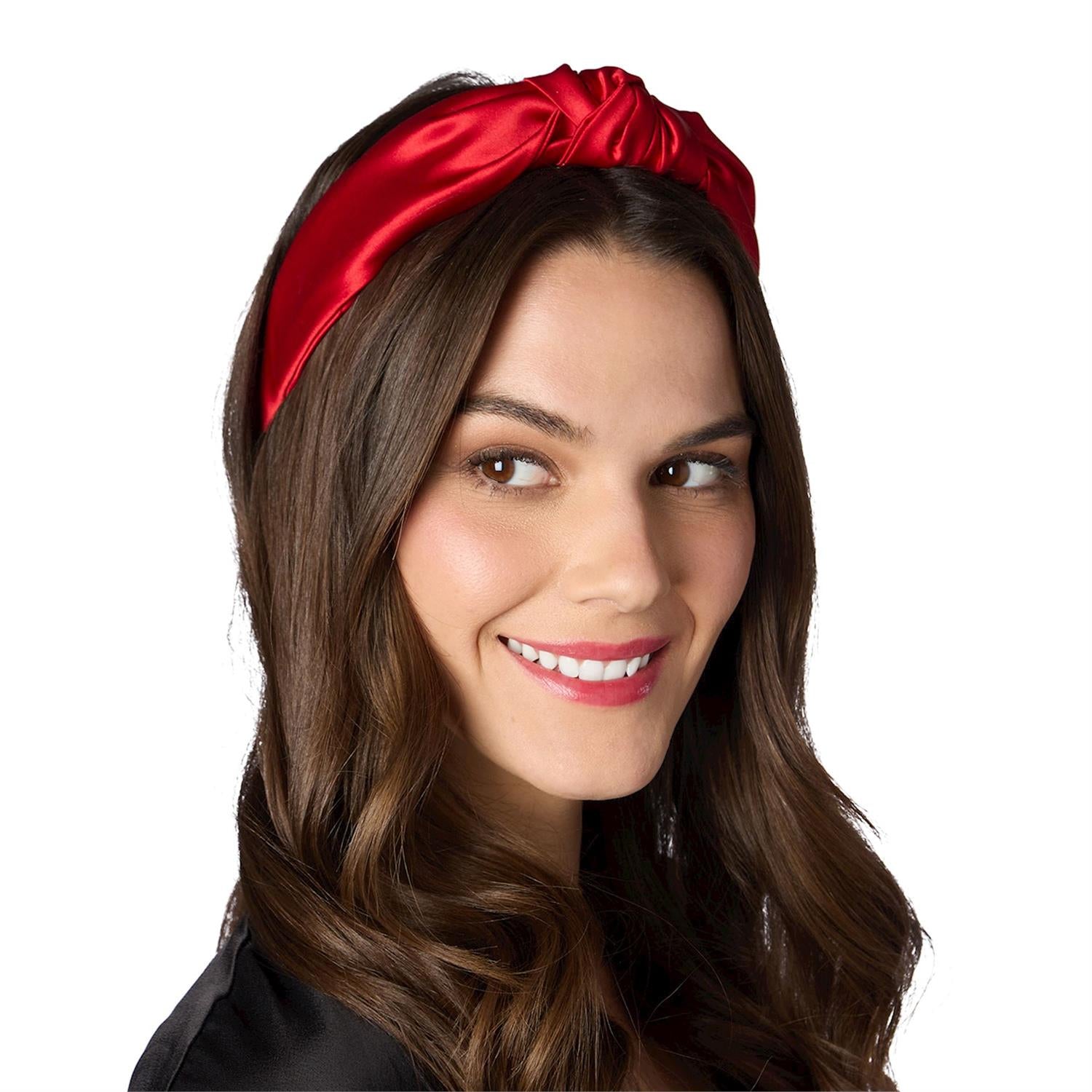Cupcakes & Cartwheels Satin Headband- Christmas-CUPCAKES & CARTWHEELS-Little Giant Kidz