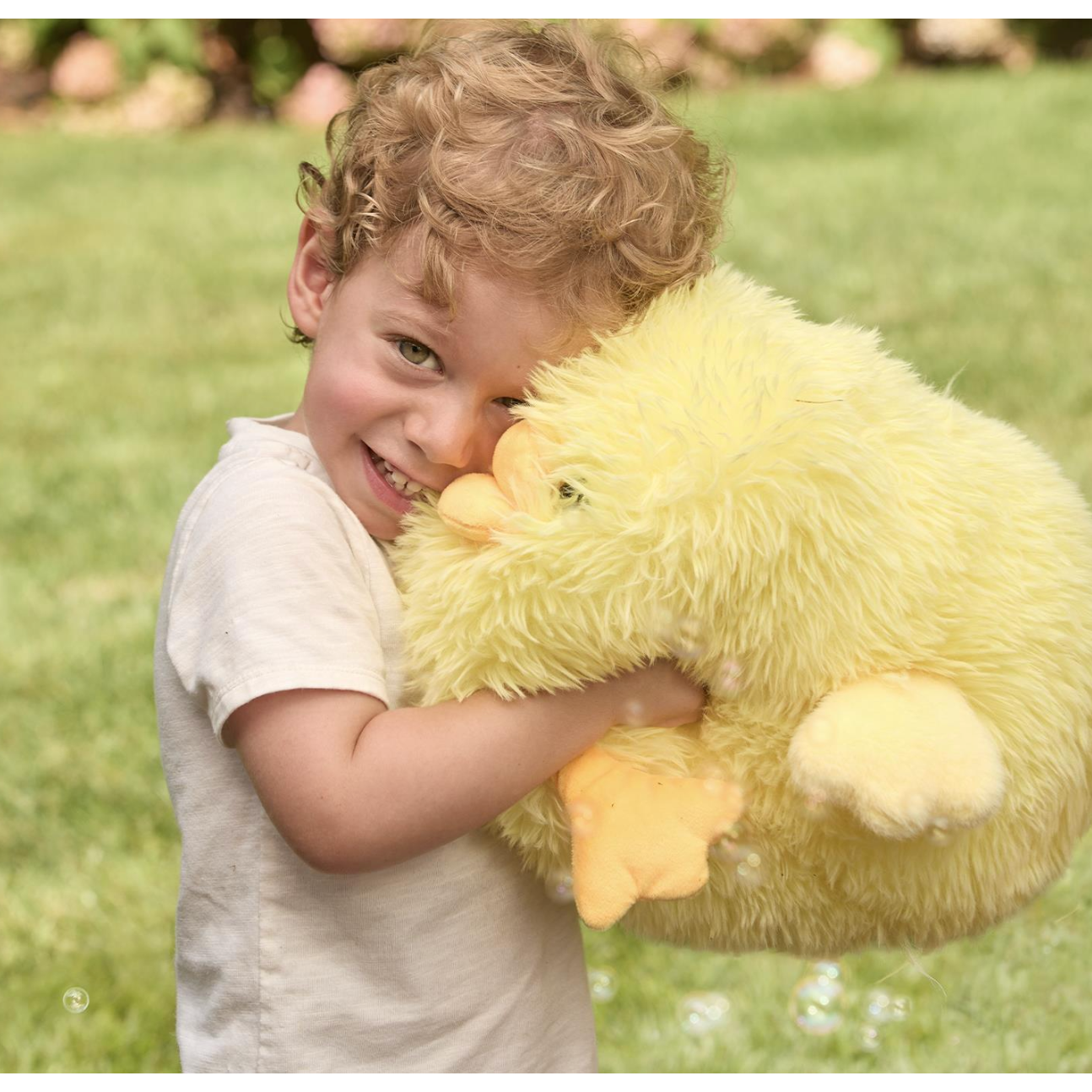 Cupcakes & Cartwheels Snuggle Puff Super Soft Large Plush Duckie-CUPCAKES & CARTWHEELS-Little Giant Kidz