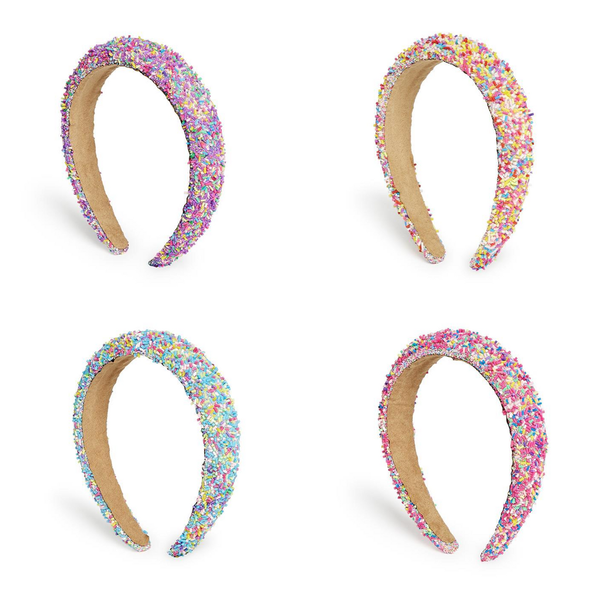 Cupcakes & Cartwheels Sprinkles Headband - Assorted Colors-CUPCAKES & CARTWHEELS-Little Giant Kidz