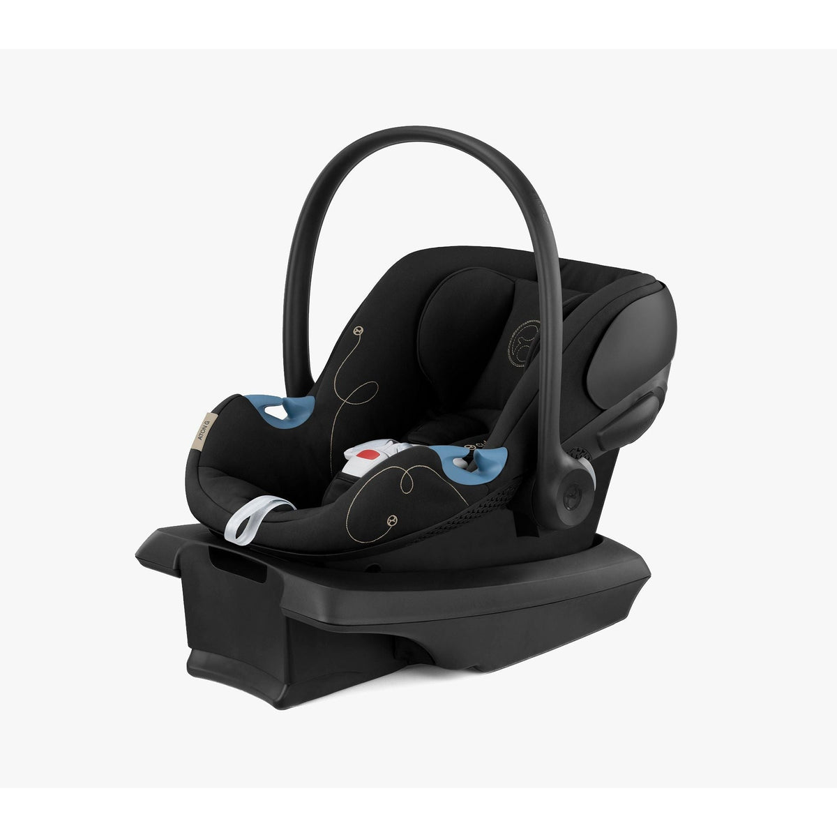 Cybex Gold Aton G Infant Car Seat with SensorSafe - Moon Black