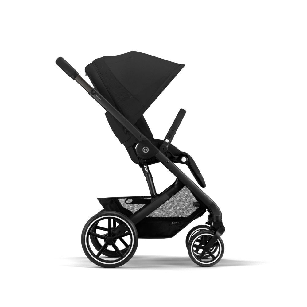 Cybex Gold Balios S Lux + COT S Lux Bundle - All Black-Cybex-Little Giant Kidz