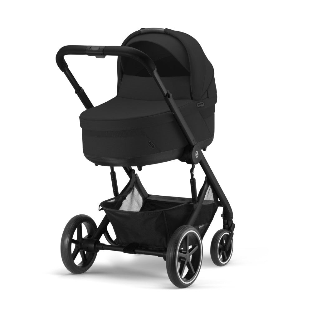 Cybex Gold Balios S Lux + COT S Lux Bundle - All Black-Cybex-Little Giant Kidz